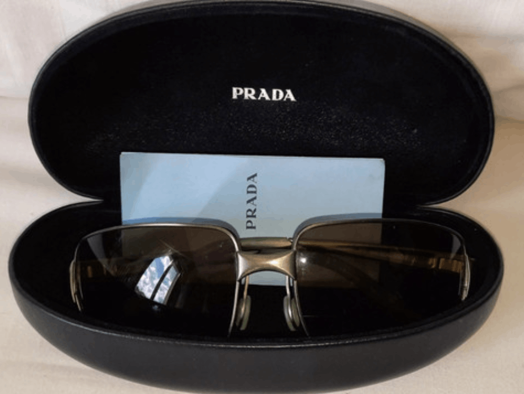 Prada × Vintage PRADA Sunglasses Wrap Star Rimless Luna Rossa Size ONE SIZE - 3 Thumbnail