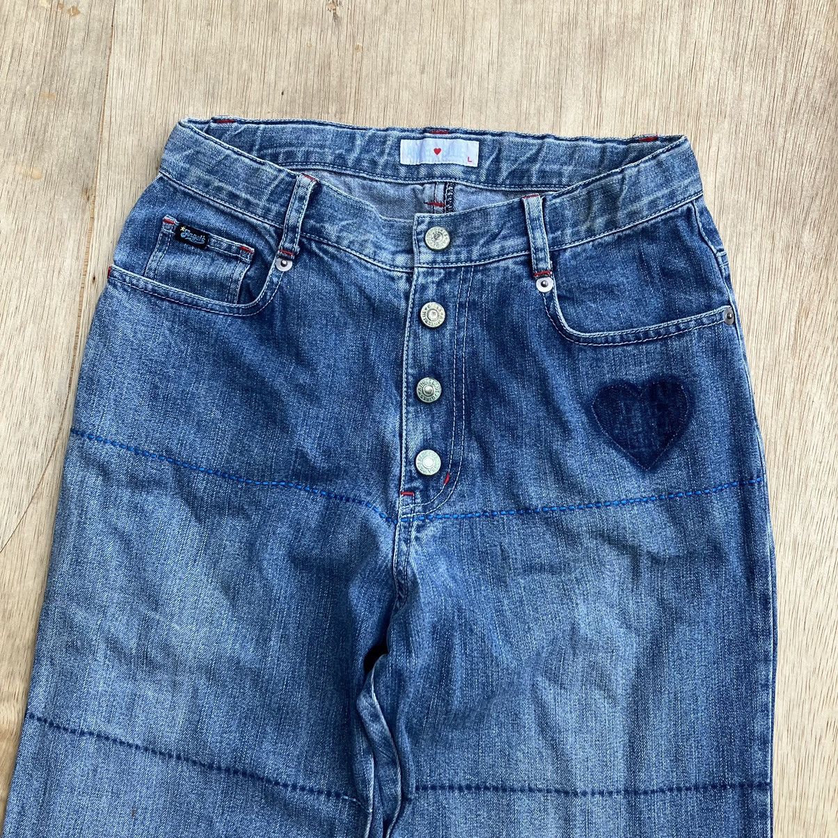 Angel Blue ANGEL BLUE PATCHWORK DENIM YOUTH WOMEN Size 26" / US 2 / IT 38 - 2 Thumbnail