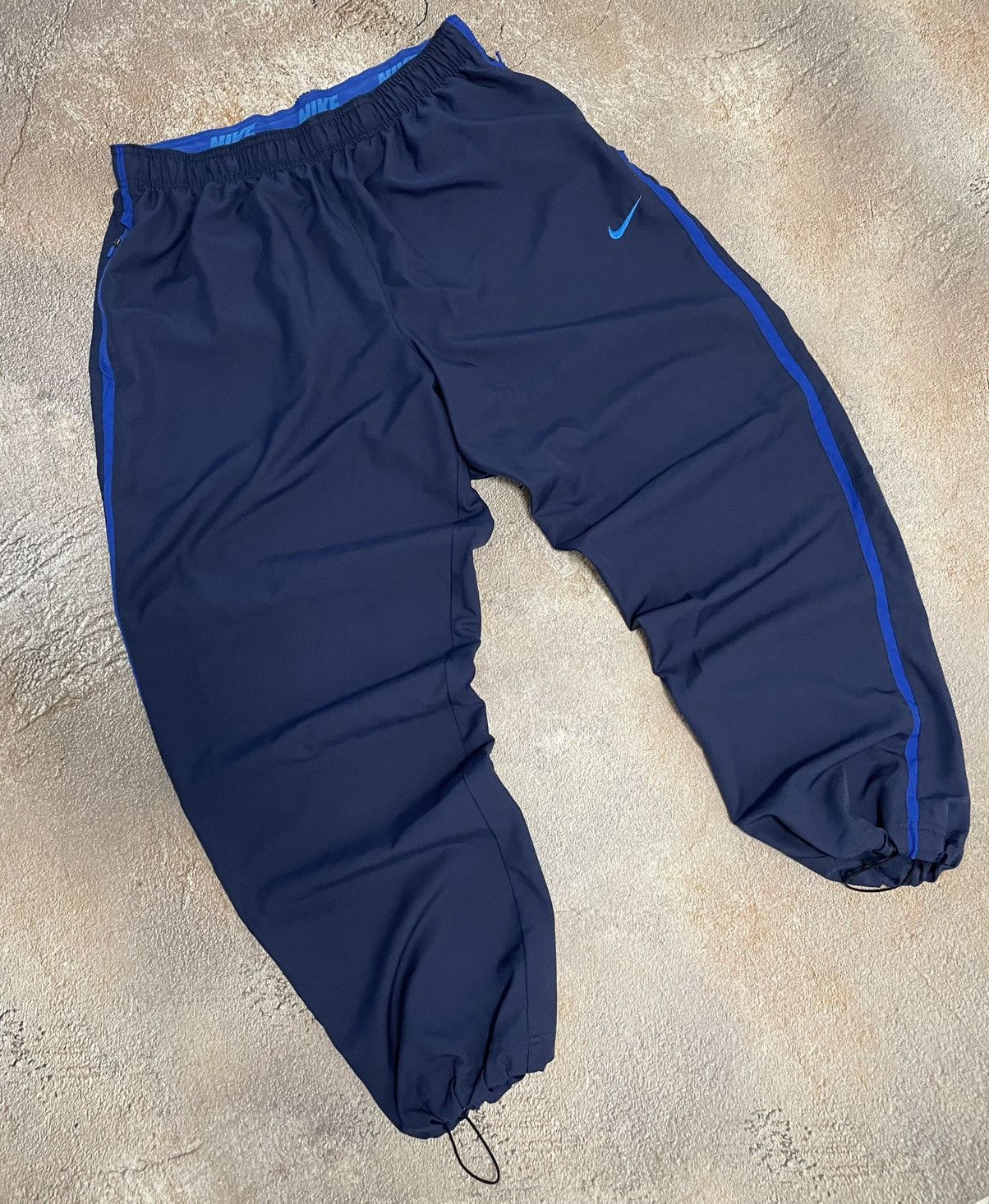 Nike Vintage Nike Nylon Drill Boxy Track Pants Size US 36 / EU 52 - 1 Thumbnail