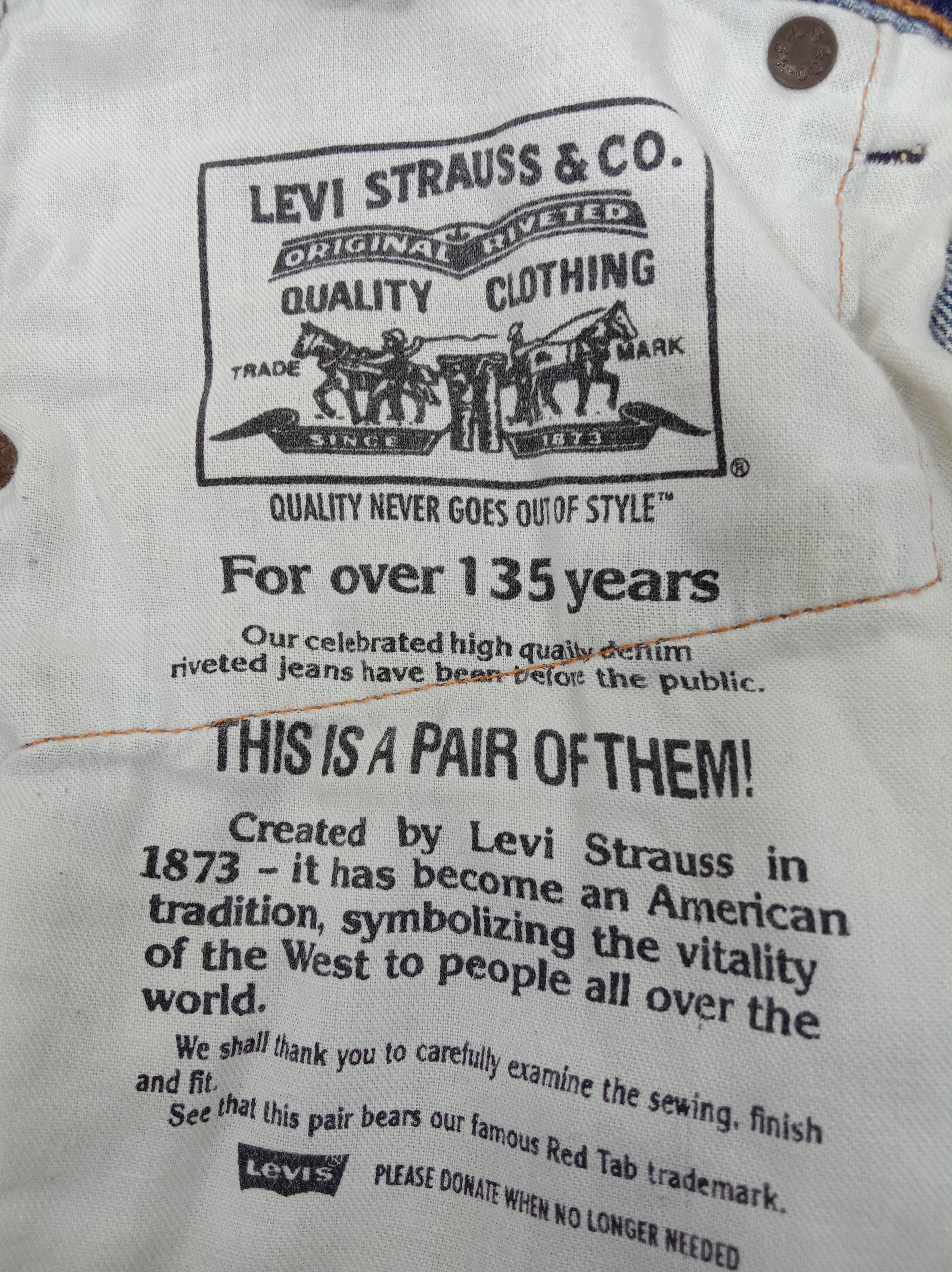 Levi's Vintage Levi's 505 Jeans Faded Blue Distressed Denim Size US 33 - 12 Thumbnail
