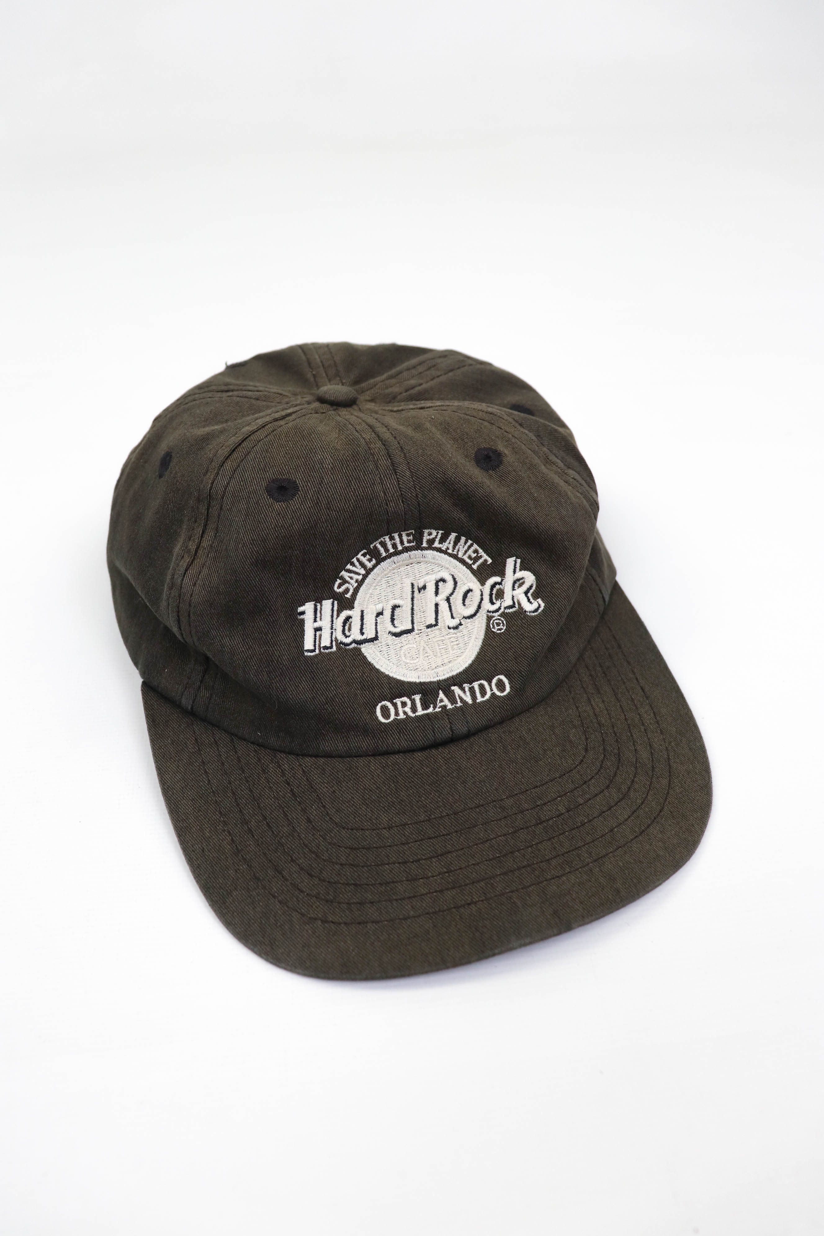 Hard Rock Cafe Hard Rock ORLANDO Rare Vintage 90s Thrashed Sun Faded Cap Size ONE SIZE - 5 Thumbnail