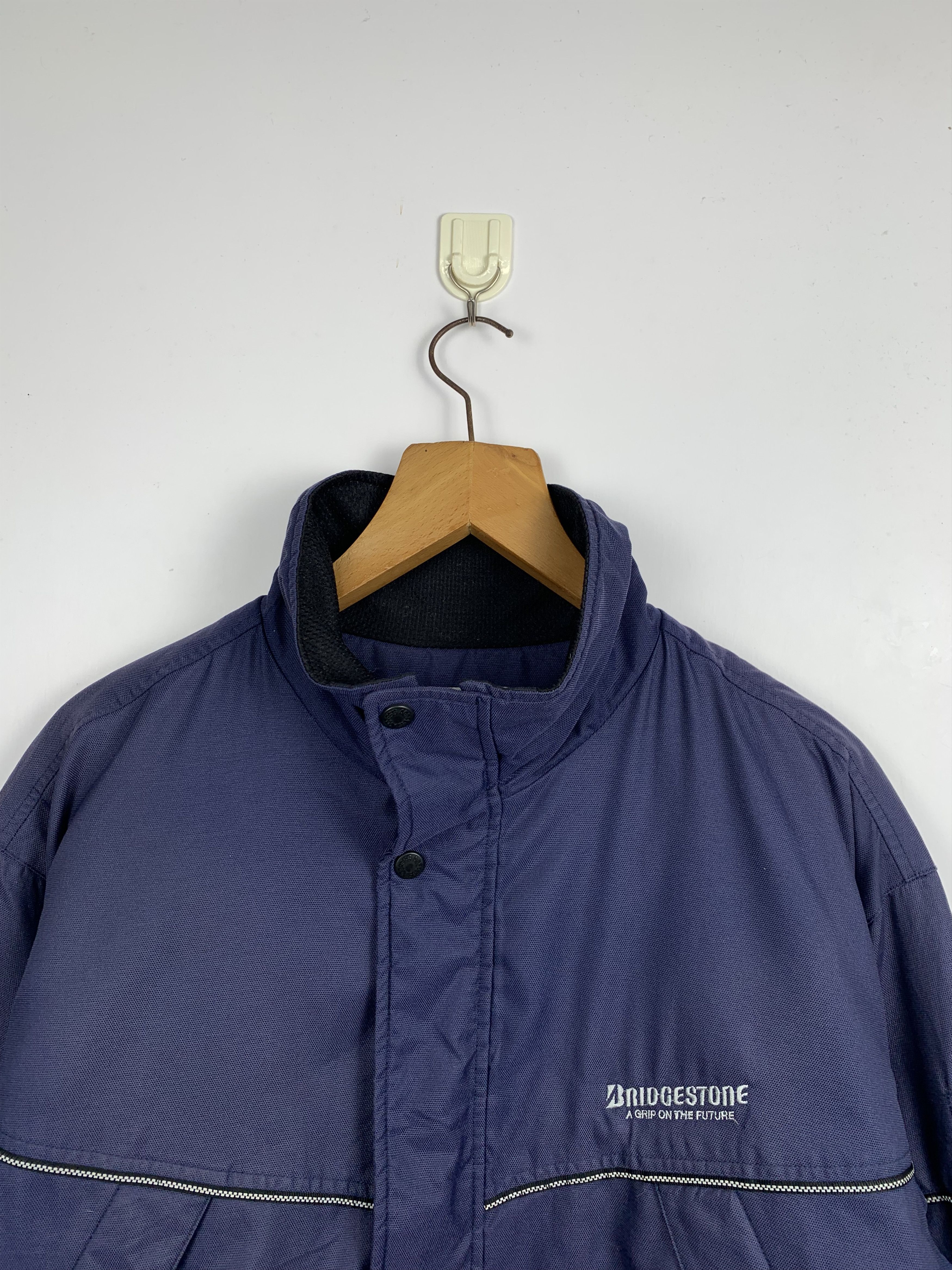 Vintage Vintage Bridgestone Racing Zipper Light Jacket J1193 Size US L / EU 52-54 / 3 - 2 Thumbnail
