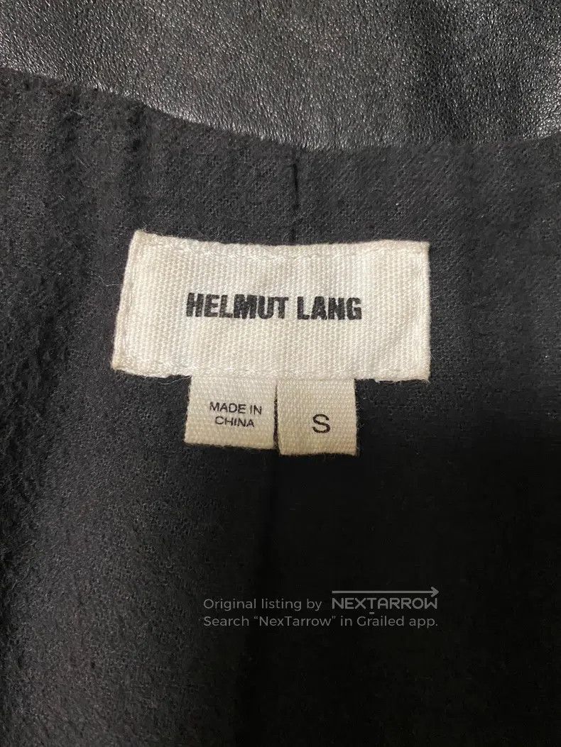 Helmut Lang Helmut Lang Rare show model deconstructed leather jacket, Size US S / EU 44-46 / 1 - 4 Thumbnail