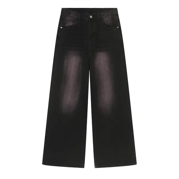 VIBE Loose wide-leg draped vintage jeans Size US 32 / EU 48 - 7 Thumbnail