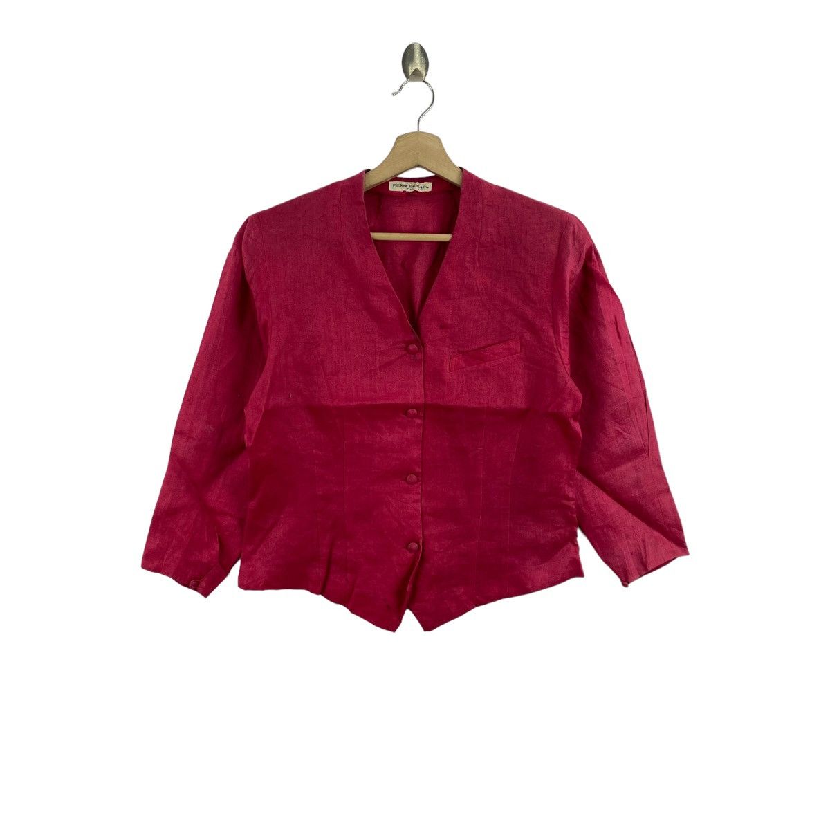 Pierre Balmain Vintage PIERRE BALMAIN PARIS Brand Designer Short Style Coat Size S / US 4 / IT 40 - 1 Thumbnail