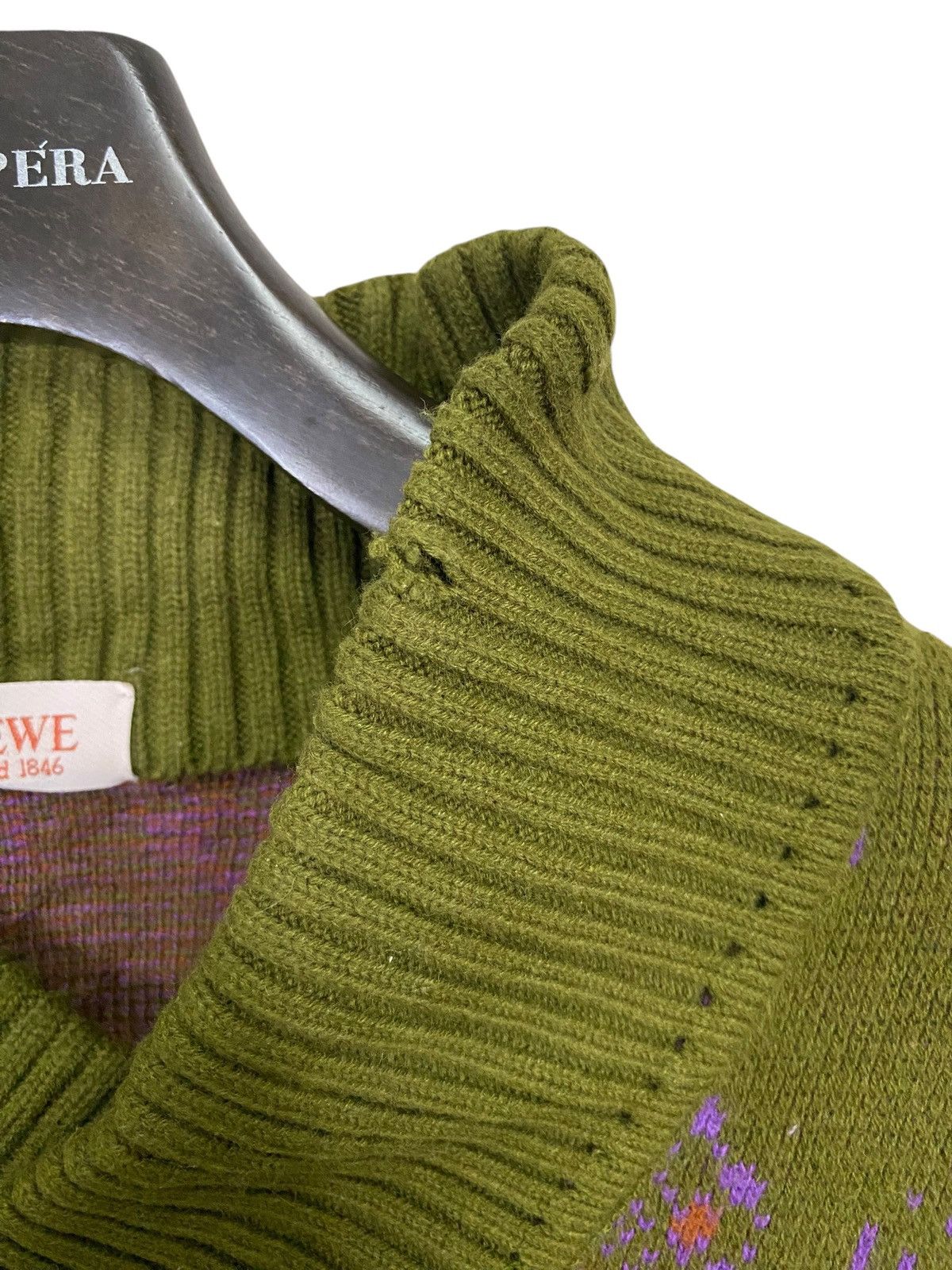 Loewe 🔥RARELY🔥Vintage loewe madrid 1846 cable knit wool sweater Size US M / EU 48-50 / 2 - 7 Thumbnail
