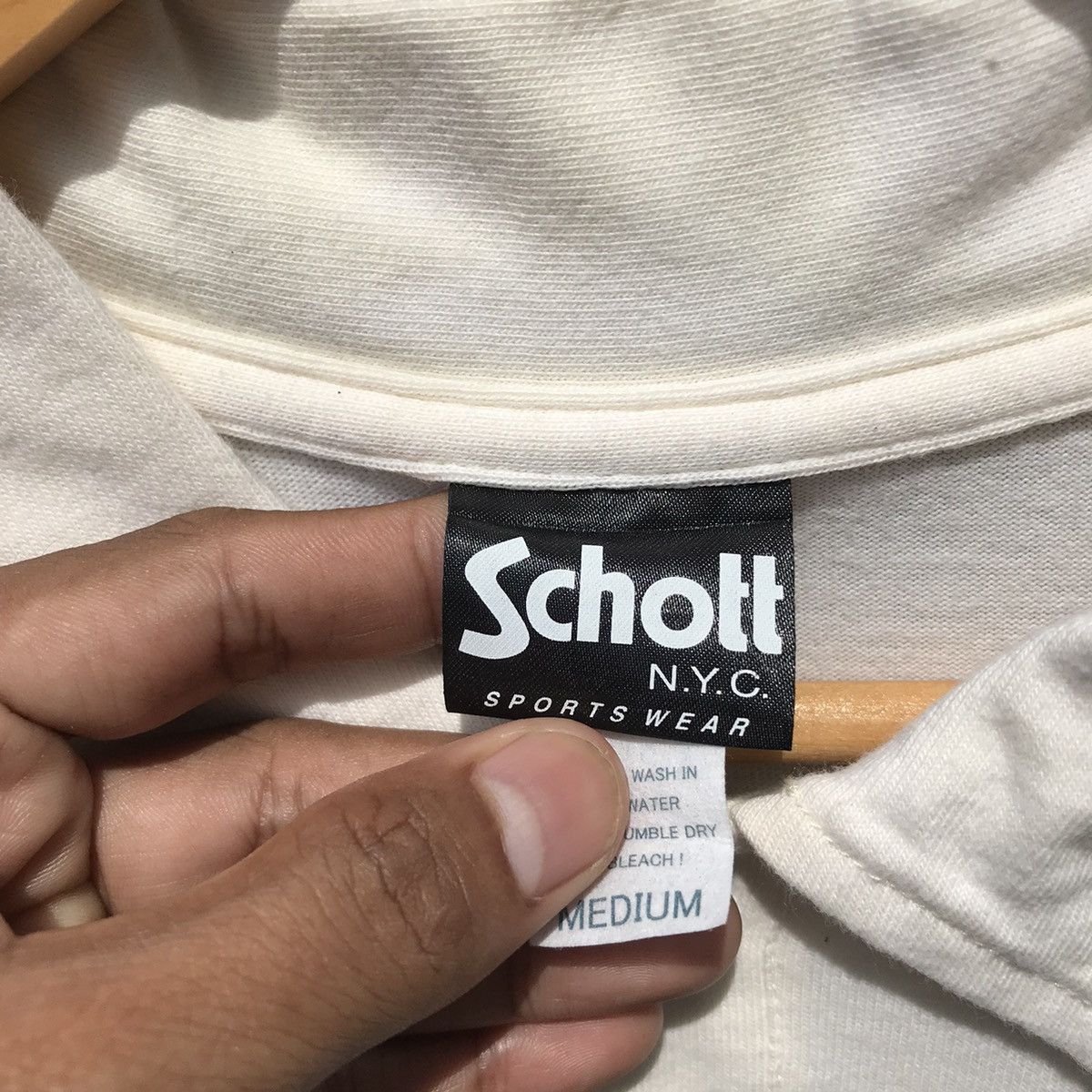 Schott Schott N.Y.C Bowling Shirt Vintage Schott Size US S / EU 44-46 / 1 - 17 Thumbnail