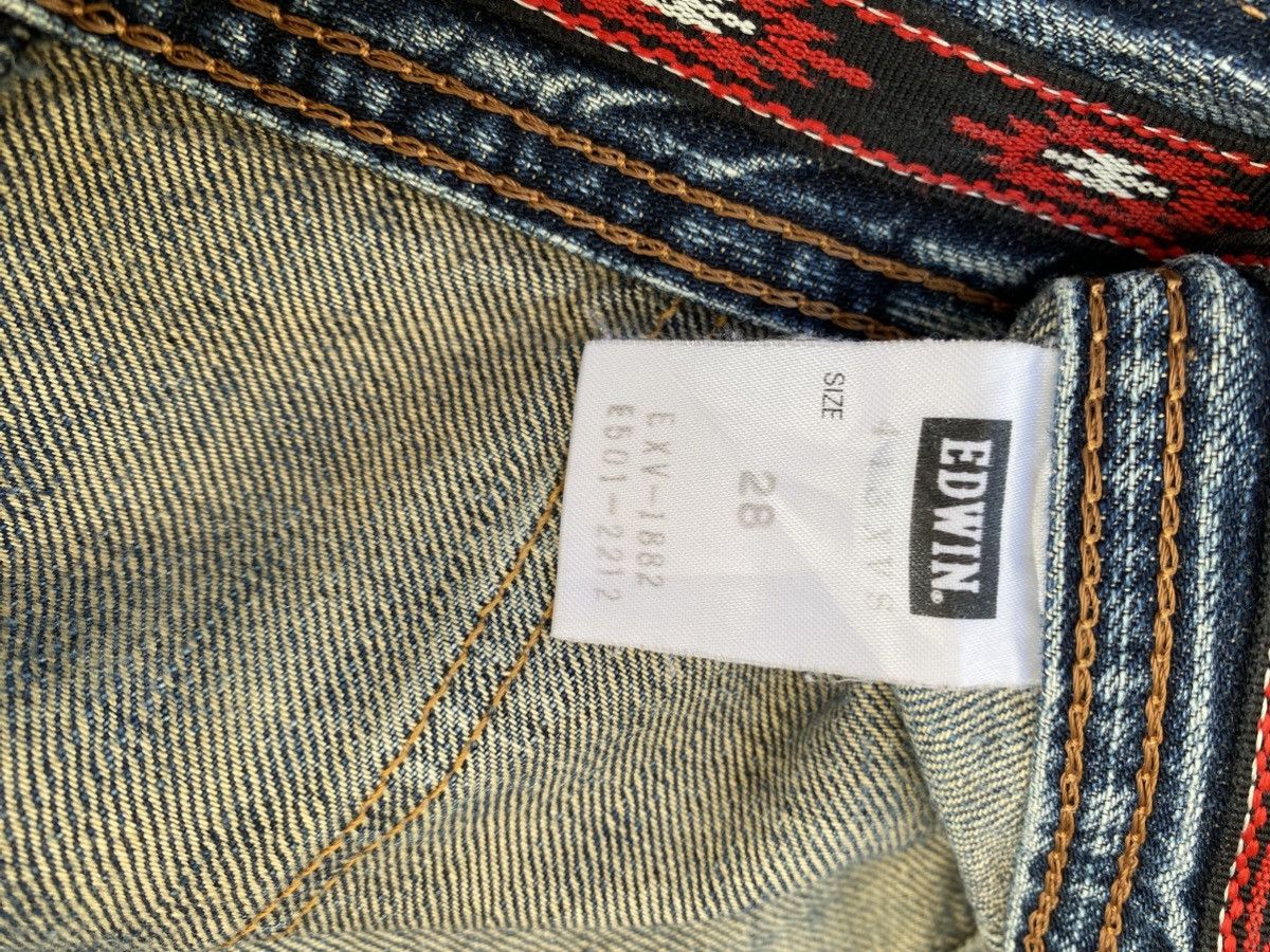 Edwin Vintage Edwin Cowboy Bush Pants Denim Size US 31 - 7 Thumbnail