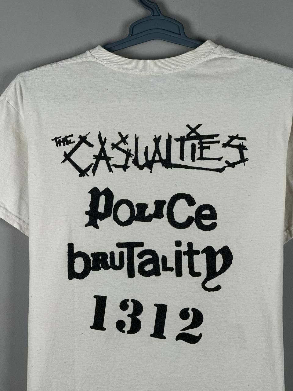 Band Tees Vintage The Casualties Police Brutality 1312 Punk Band Tee Size US M / EU 48-50 / 2 - 11 Thumbnail