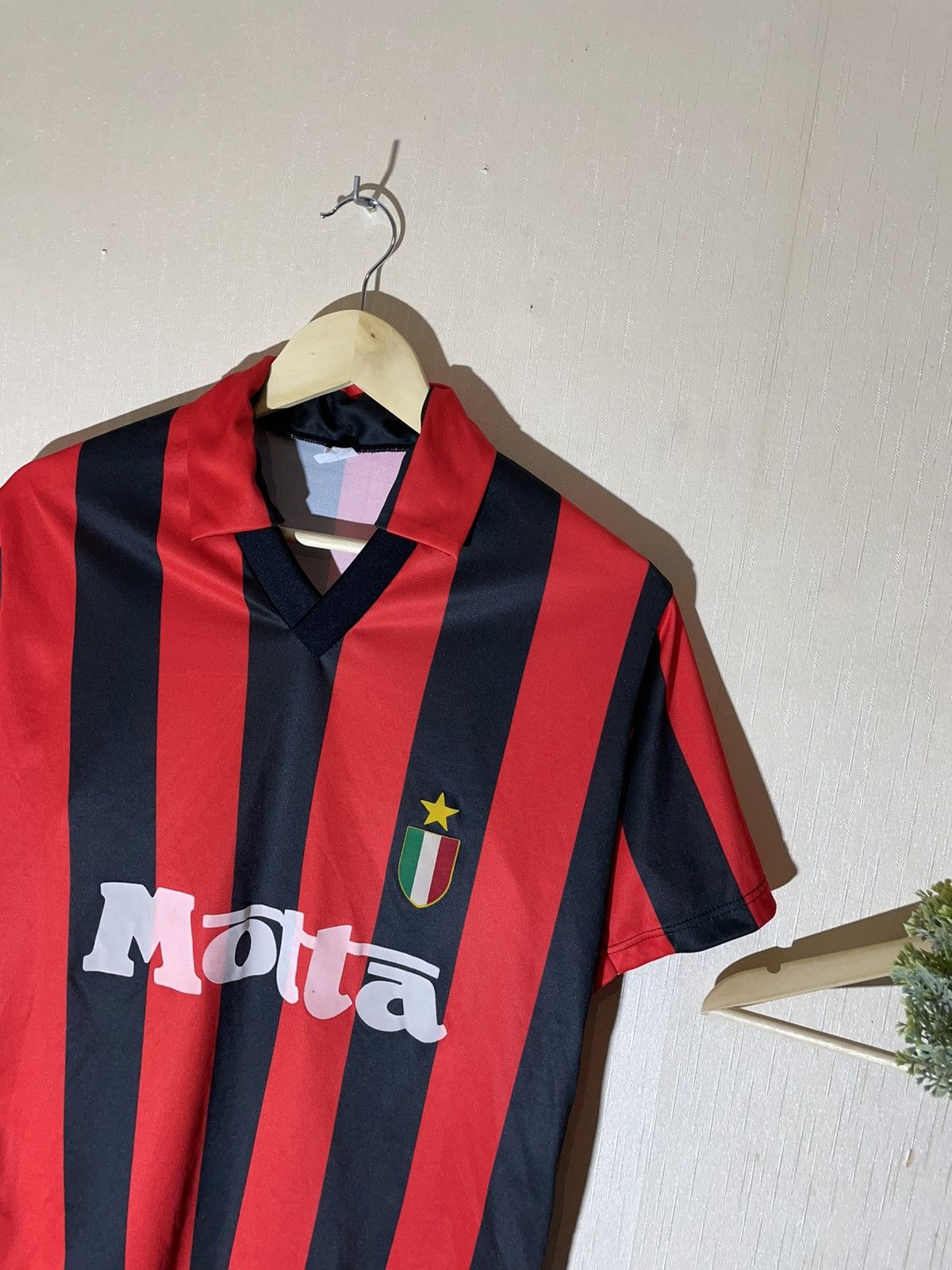 Vintage Milan Motta retro y2k jersey 90s Size US M / EU 48-50 / 2 - 2 Thumbnail