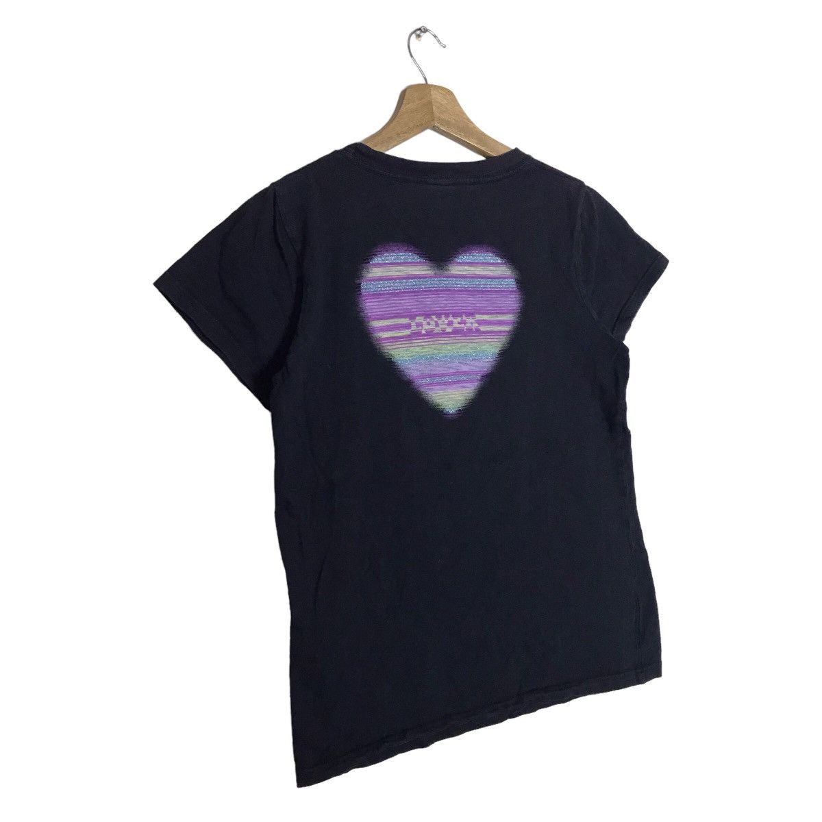 Vintage Vintage 90s Roxy Surfing Love Stencil Tee Shirt Size M / US 6-8 / IT 42-44 - 9 Thumbnail