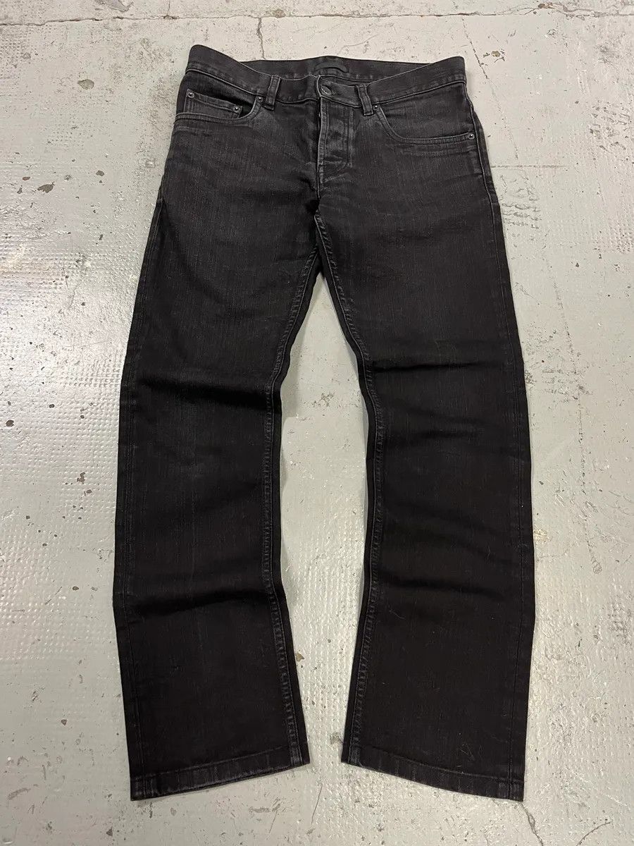 Prada 2000s Prada Black Slim Denim Jeans Size 26" / US 2 / IT 38 - 1 Thumbnail
