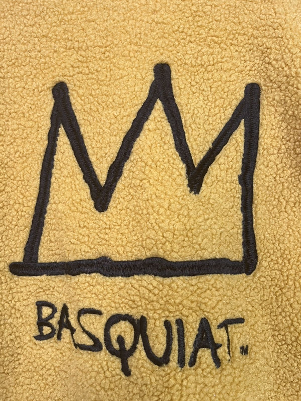 Jean-Michel Basquiat 💥VERY RARE JMB BASQUAIT X CLRIDE High Pile Deep Pile Hoodie Size US L / EU 52-54 / 3 - 16 Thumbnail