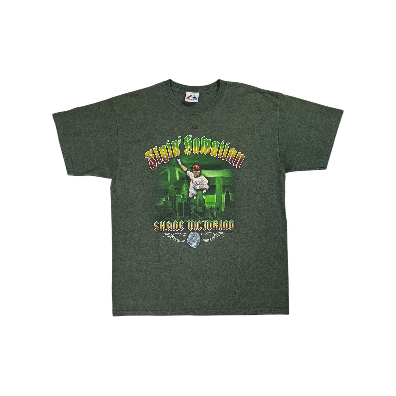 MLB × Majestic Y2K Majestic Philadelphia Phillies Shane Victorino tee Size US L / EU 52-54 / 3 - 1 Thumbnail