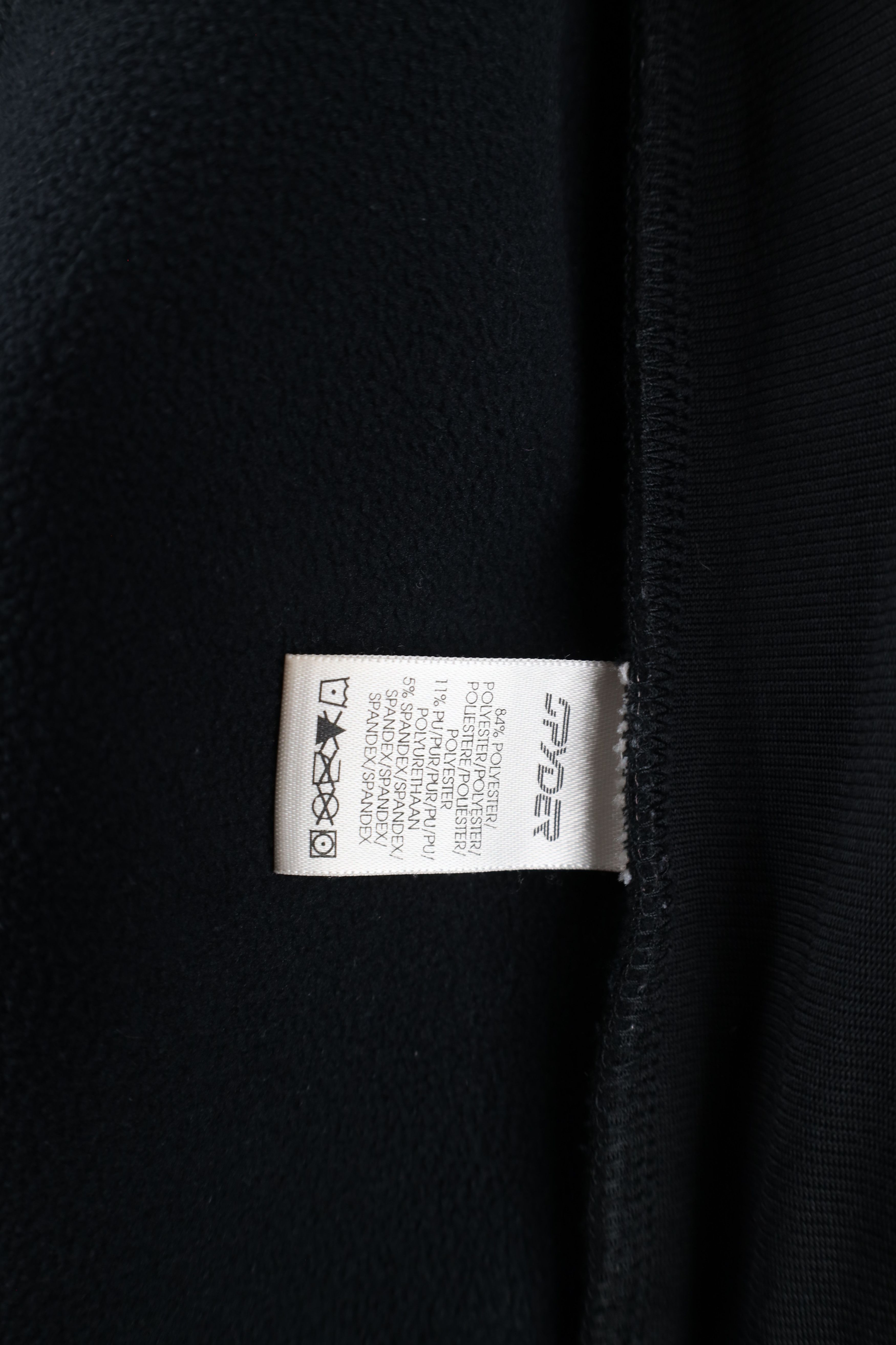 Spyder × Vintage Vintage Spyder XT.L Lined Soft Shell Full Zip Jacket Black Size M / US 6-8 / IT 42-44 - 9 Thumbnail