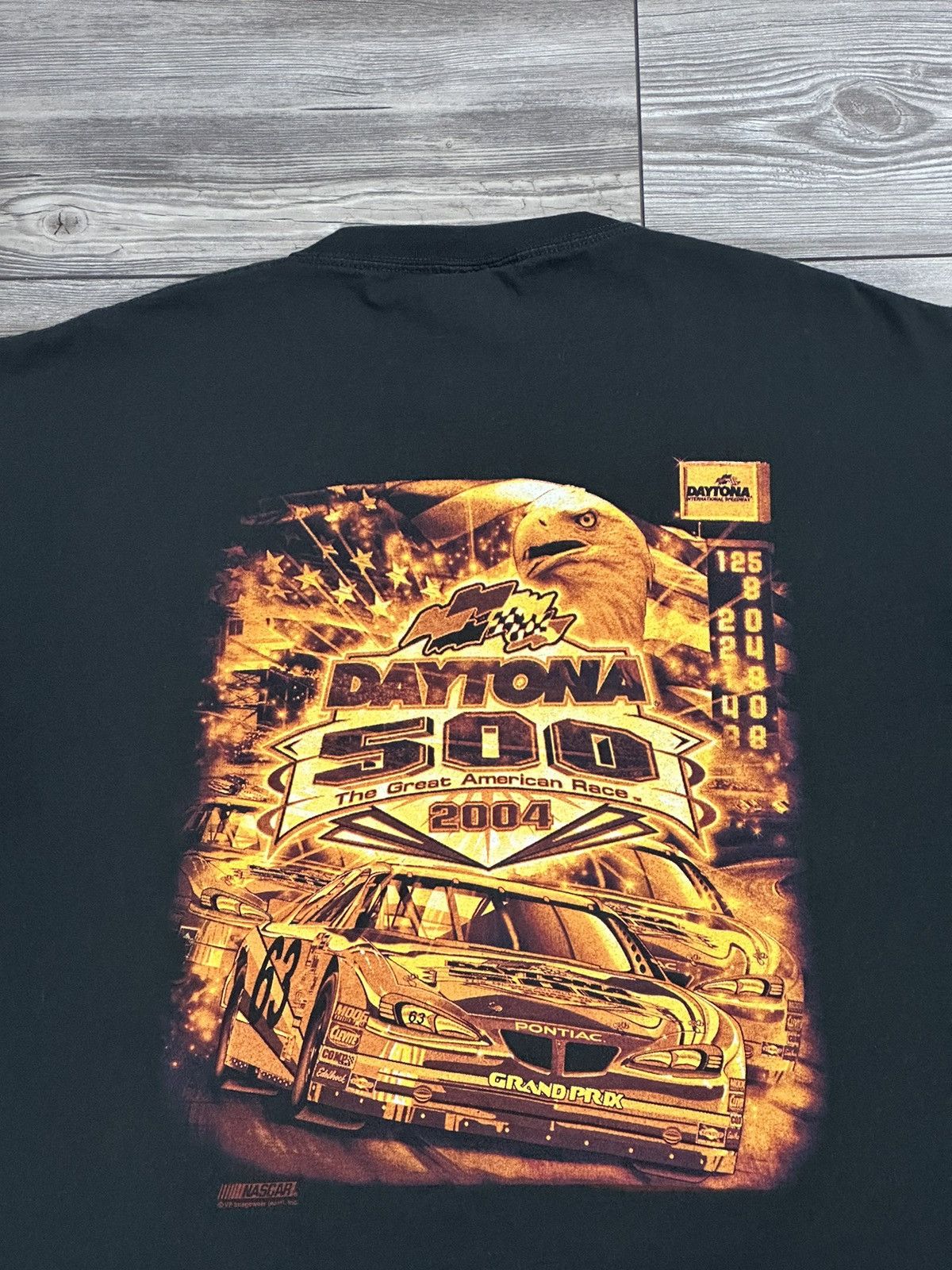 NASCAR × Vintage Y2K Daytona 500 Nascar Lee Sport T Shirt Size US XL / EU 56 / 4 - 4 Thumbnail