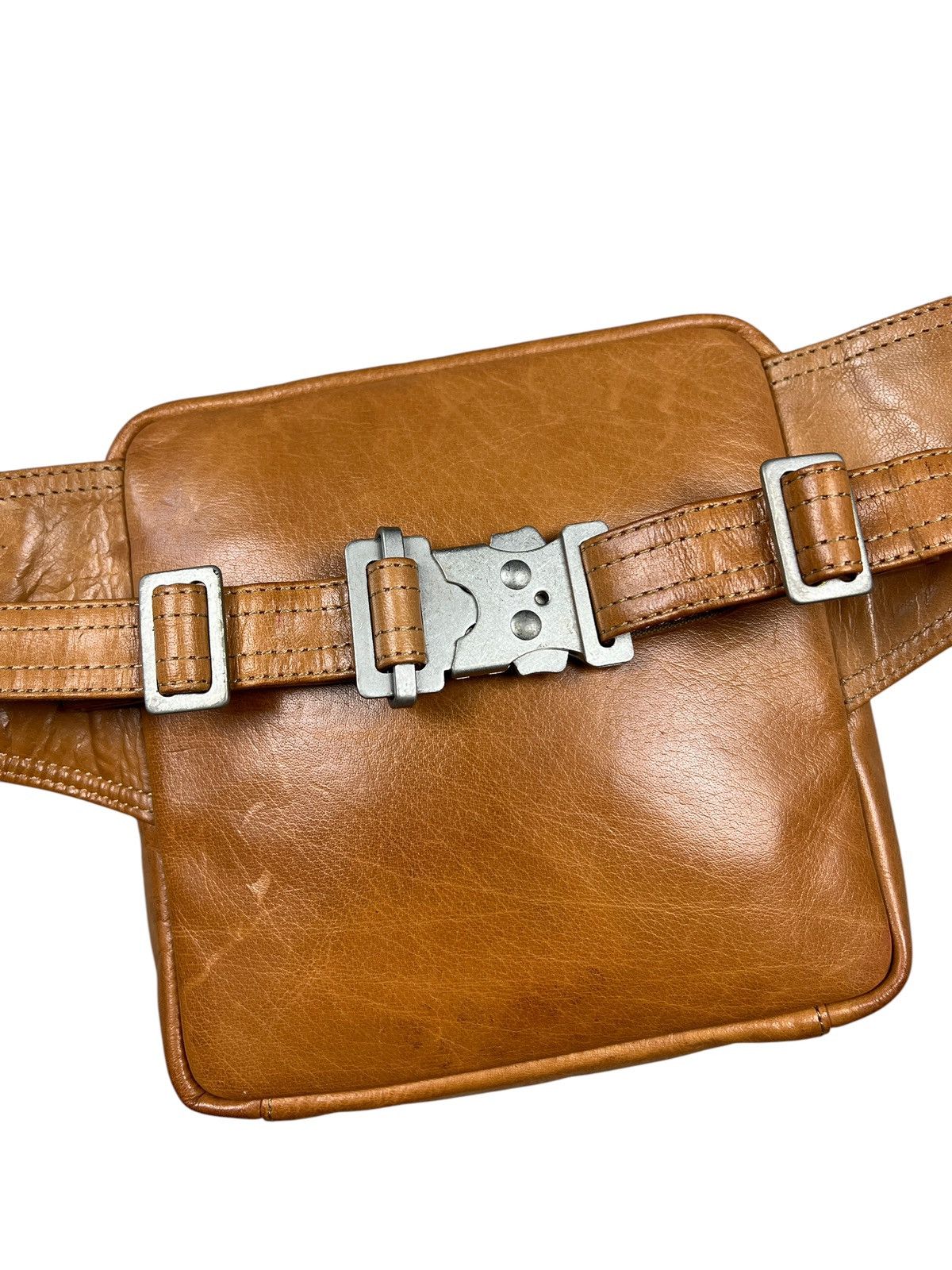 Porter Vintage Porter Leather Metal Buckle Waist Bag Size ONE SIZE - 13 Thumbnail
