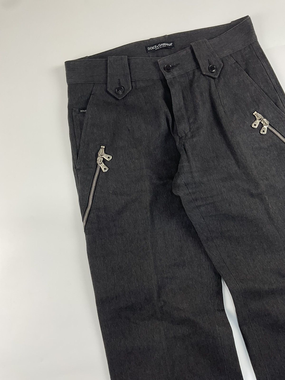 Dolce & Gabbana Dolce & Gabbana F/W'03 Anatomic Zip Pants Size US 30 / EU 46 - 3 Thumbnail