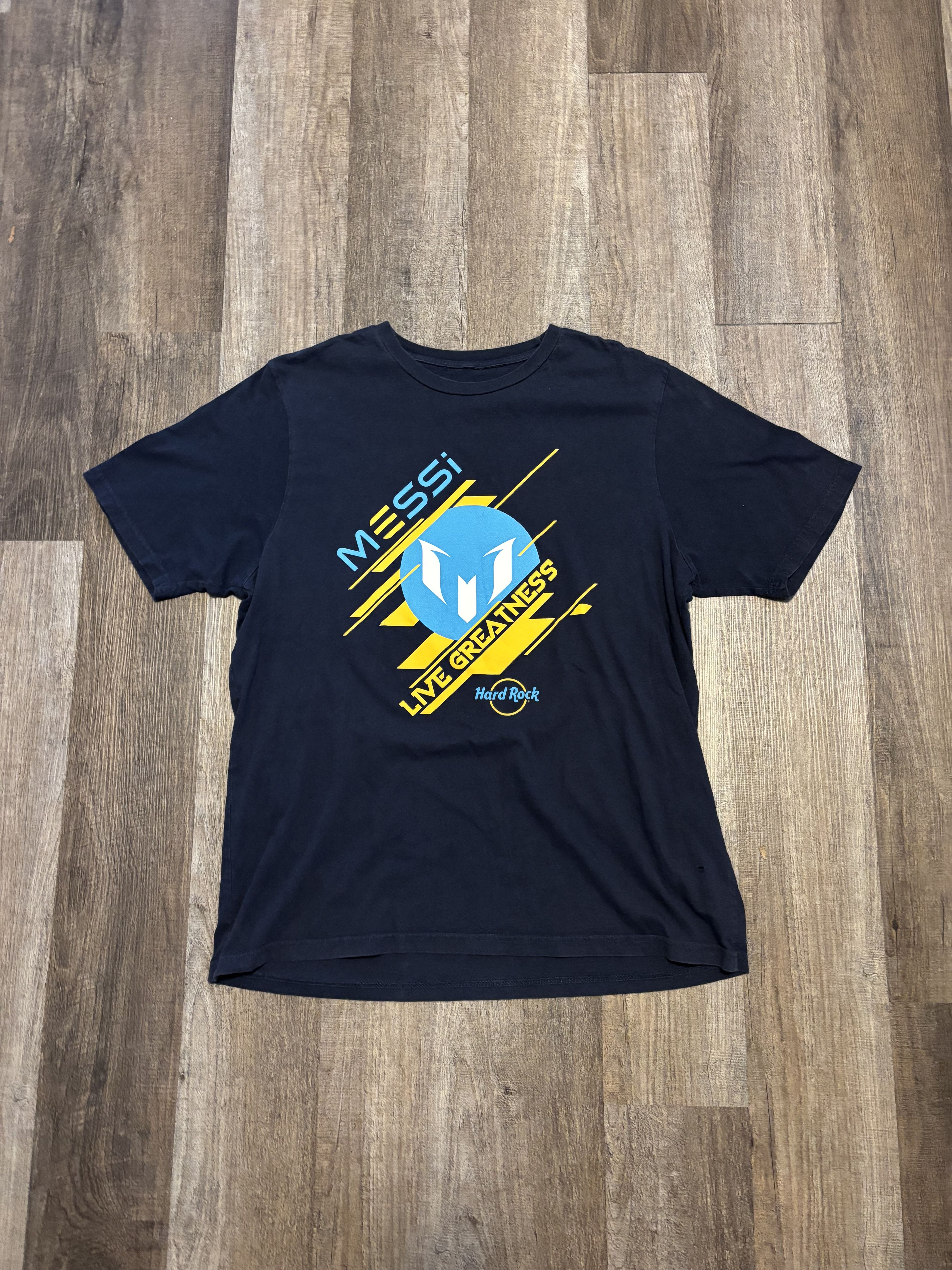 Hard Rock Cafe Lionel Messi x Hard Rock Tee Shirt Size US XL / EU 56 / 4 - 1 Thumbnail