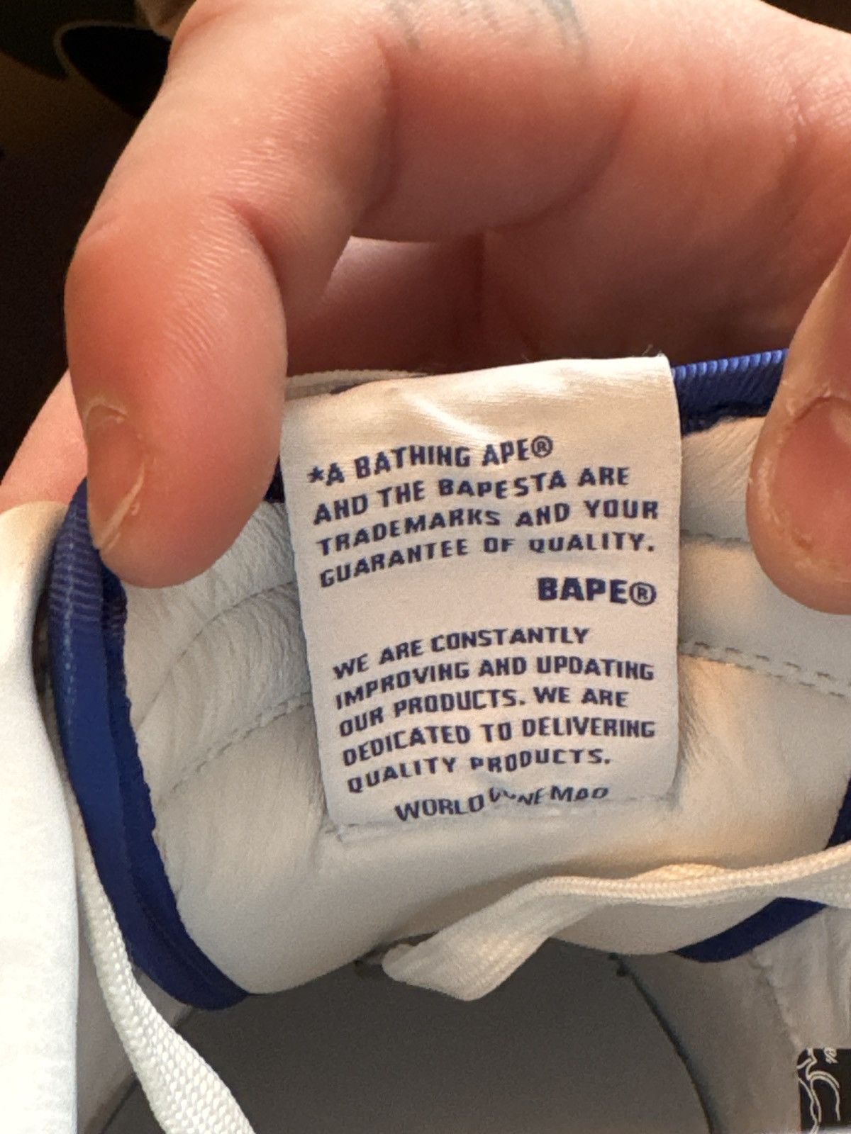 Bape BAPESTA #5 Size US 13 / EU 46 - 7 Thumbnail
