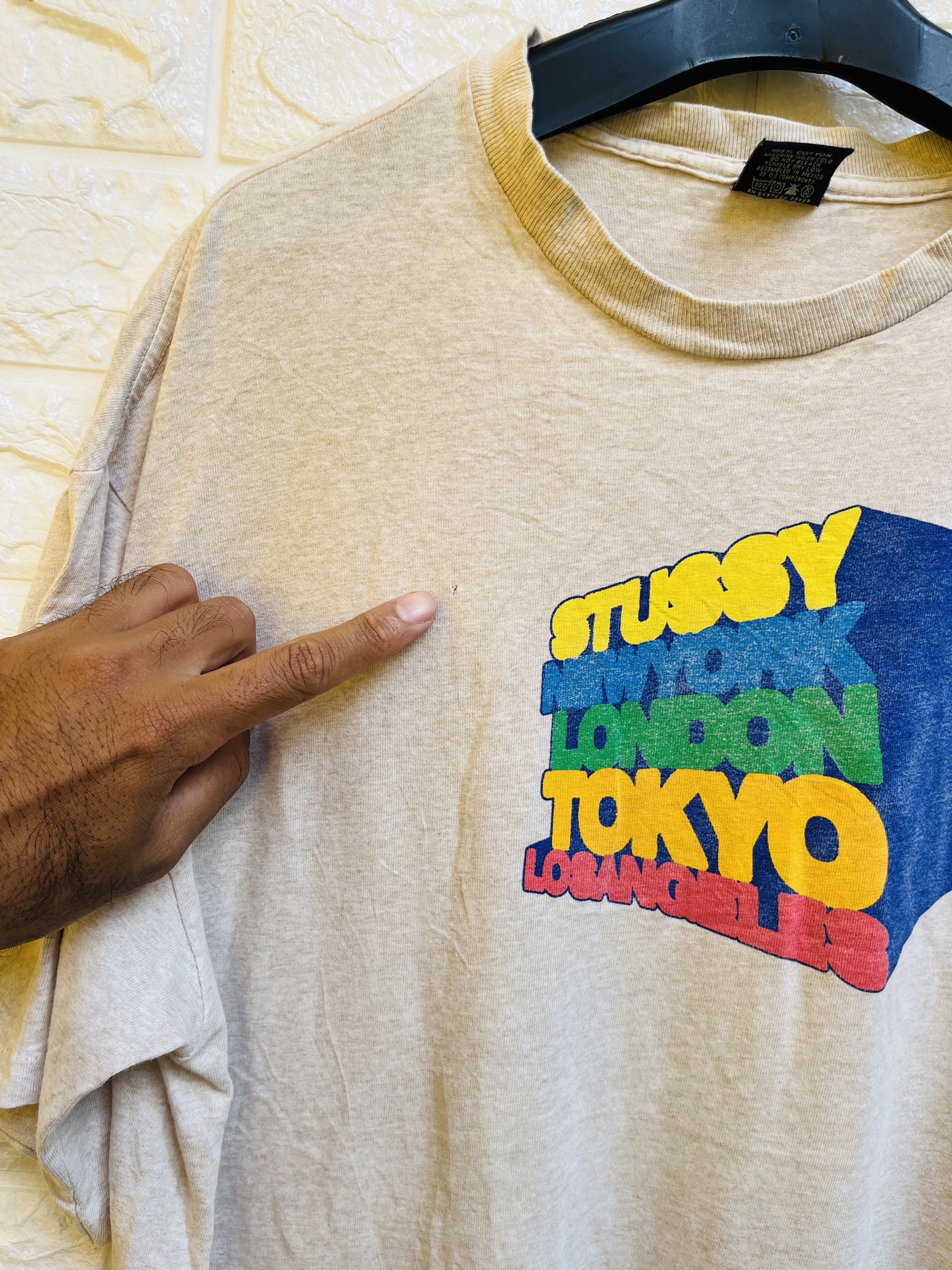 Stussy Vintage 80s Stussy Bloc Hip Hop Streetwear Fashion Style Size US L / EU 52-54 / 3 - 11 Thumbnail