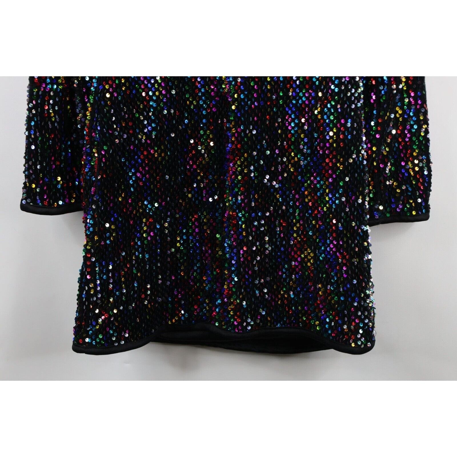 Vintage Vintage 90s Y2K Streetwear Rainbow Sequin Dress Size M / US 6-8 / IT 42-44 - 16 Thumbnail