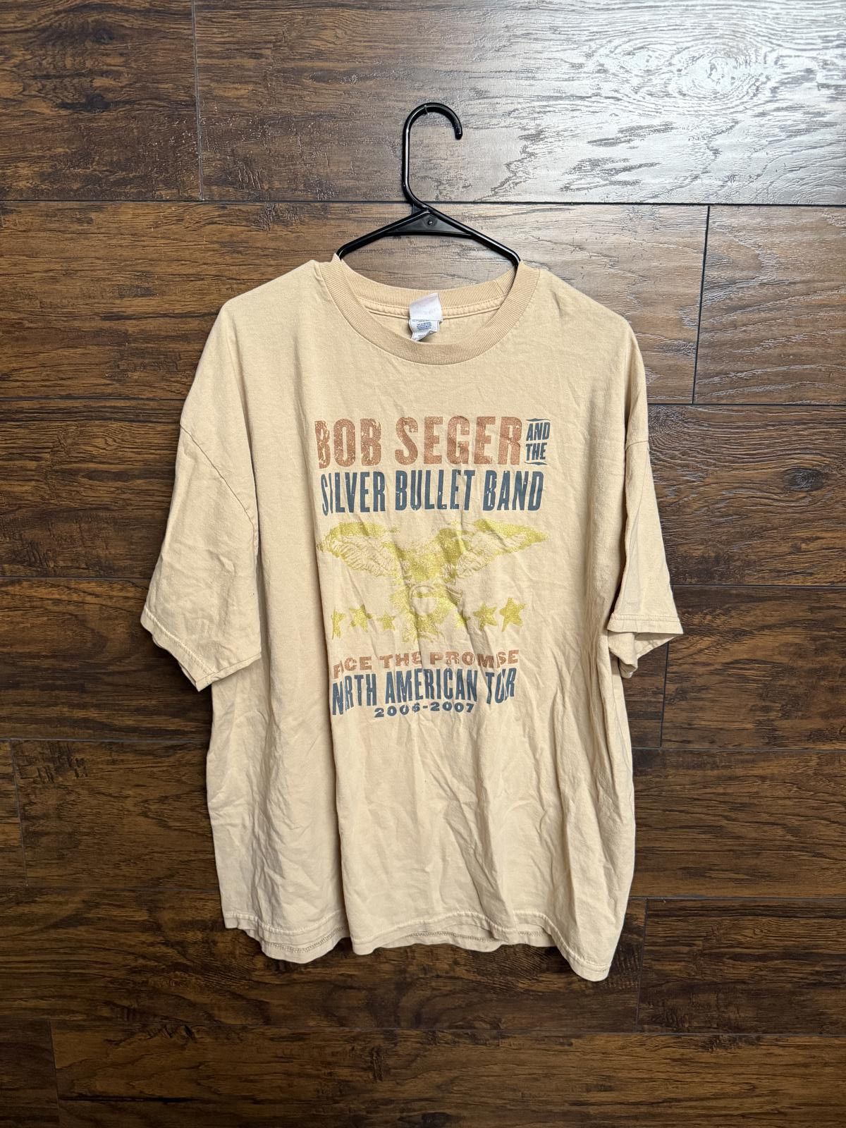 Designer T-shirt Bob Seger and the Silver Bullet Band Tee - 2XL Size US XXL / EU 58 / 5 - 1 Thumbnail