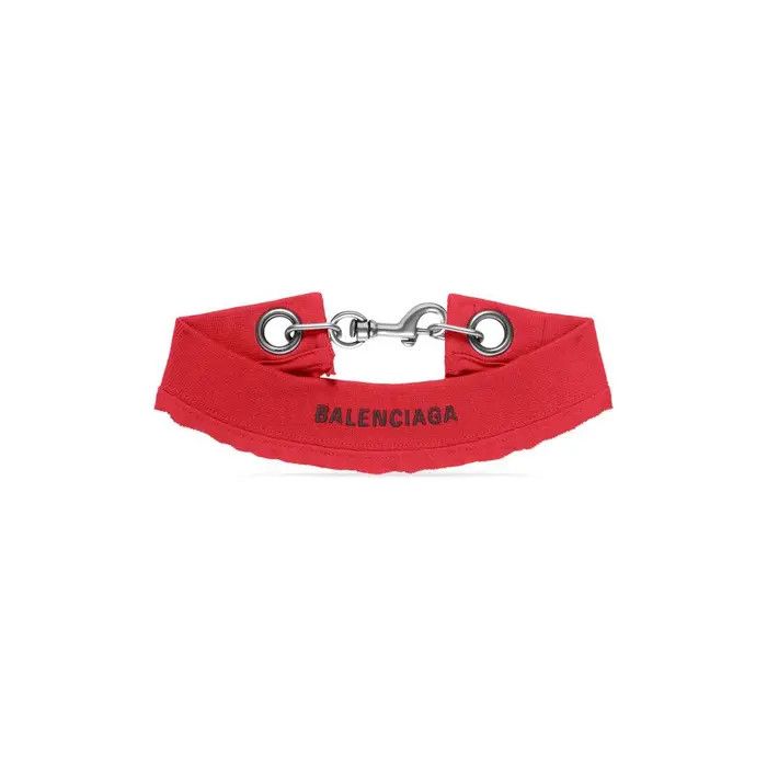 Balenciaga o1s1wg110126 Size: M / Collar Choker in Red Size ONE SIZE - 1 Thumbnail