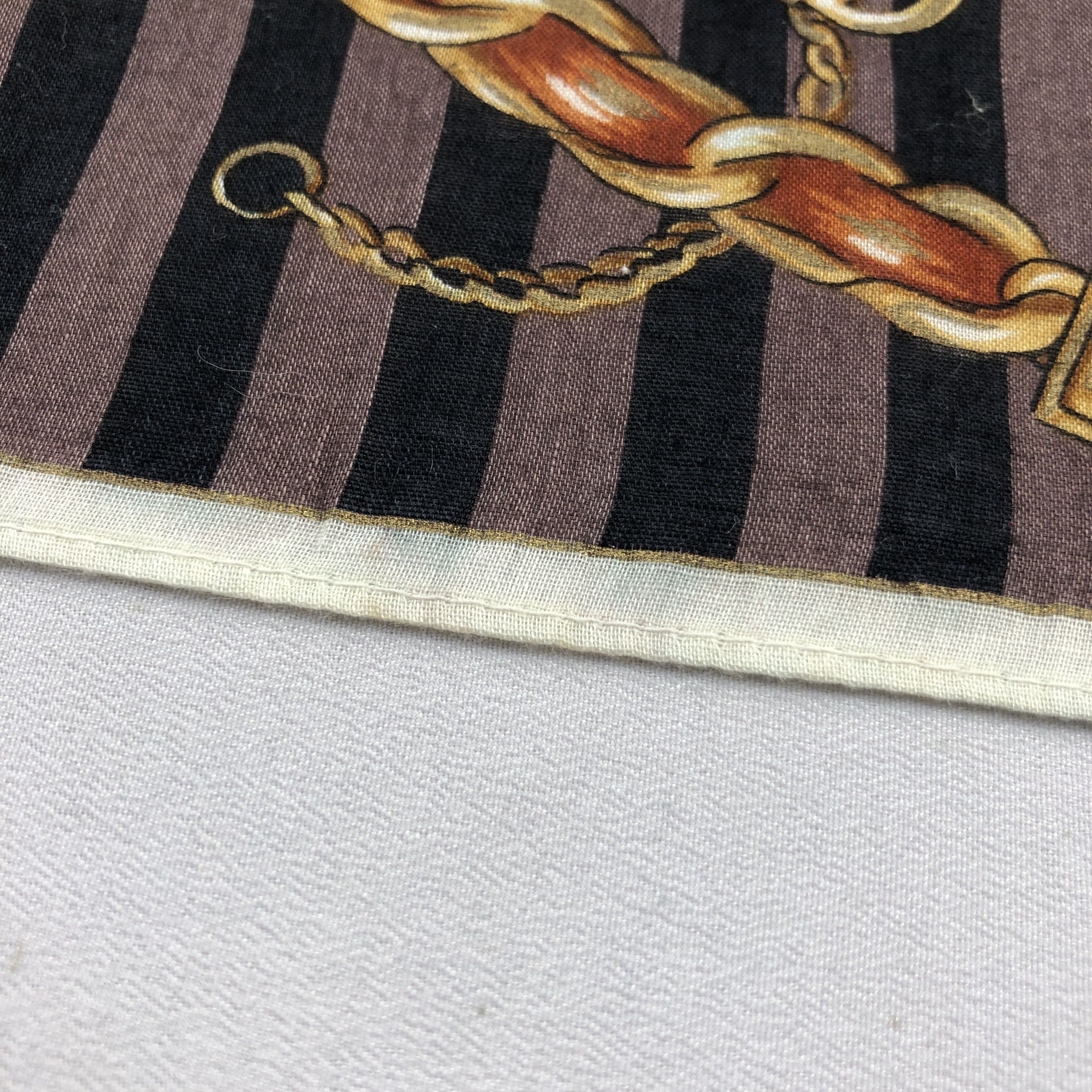 Japanese Brand Fendi Monogram FF Handkerchief Neckerchief Bandana H2989 Size ONE SIZE - 5 Thumbnail