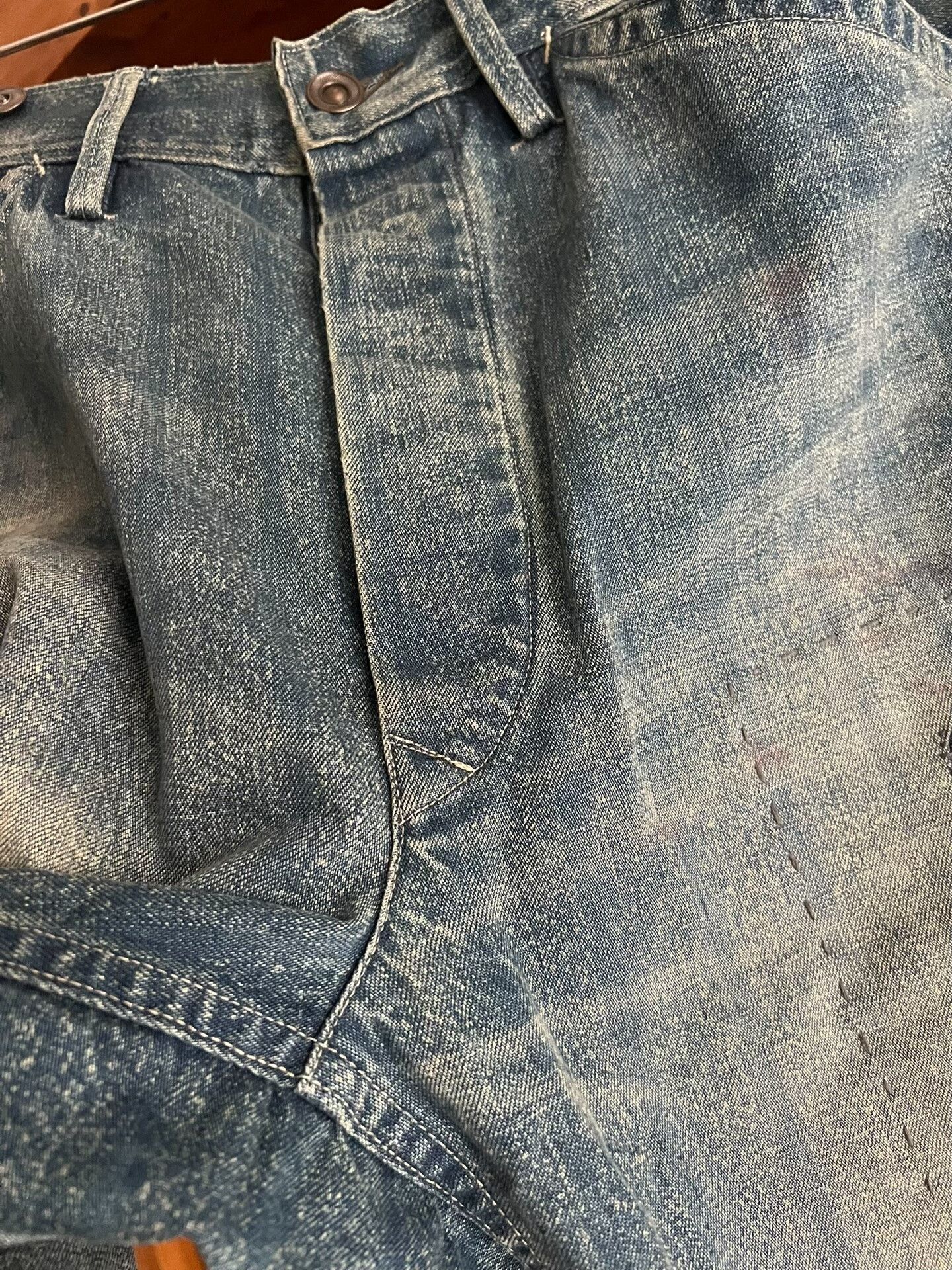 RRL Ralph Lauren RRL Double RL Railway Worker Patch Work Pants Size US 32 / EU 48 - 7 Thumbnail