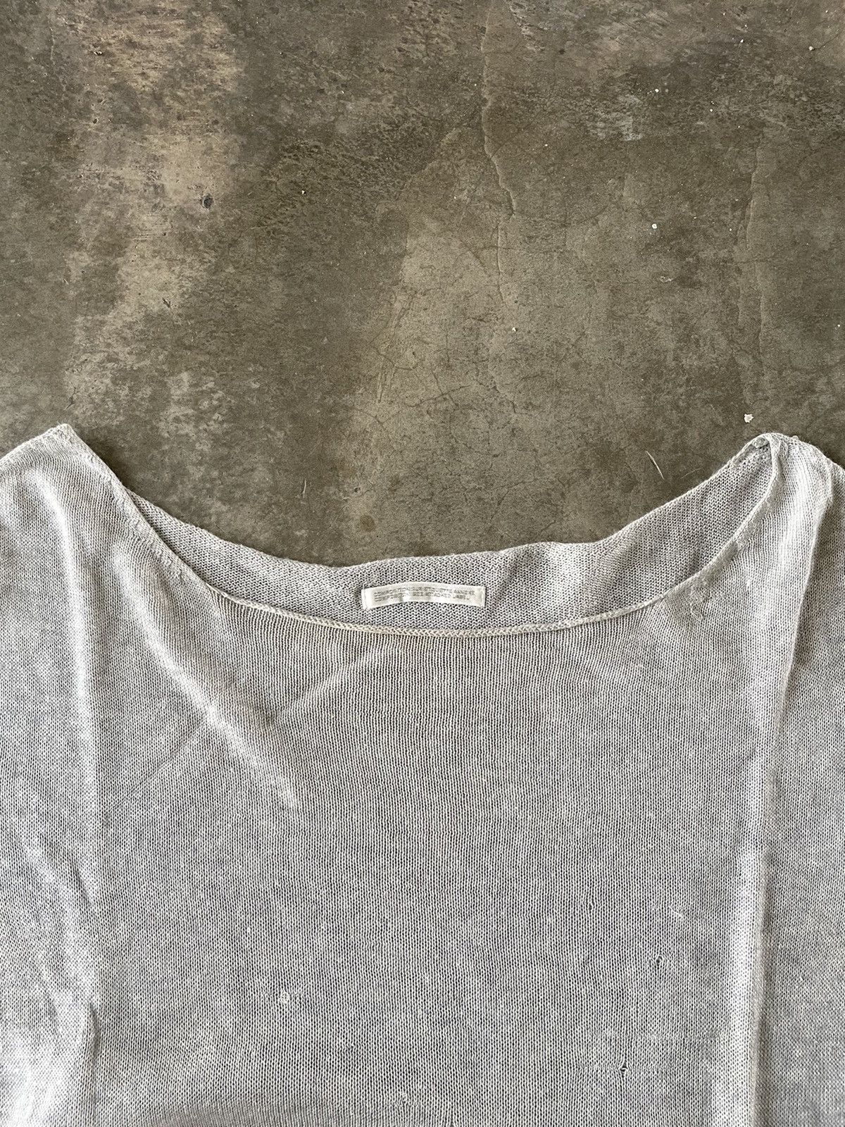 Designer Yohji Yamamoto +Noir Tank Top Size M / US 6-8 / IT 42-44 - 6 Thumbnail