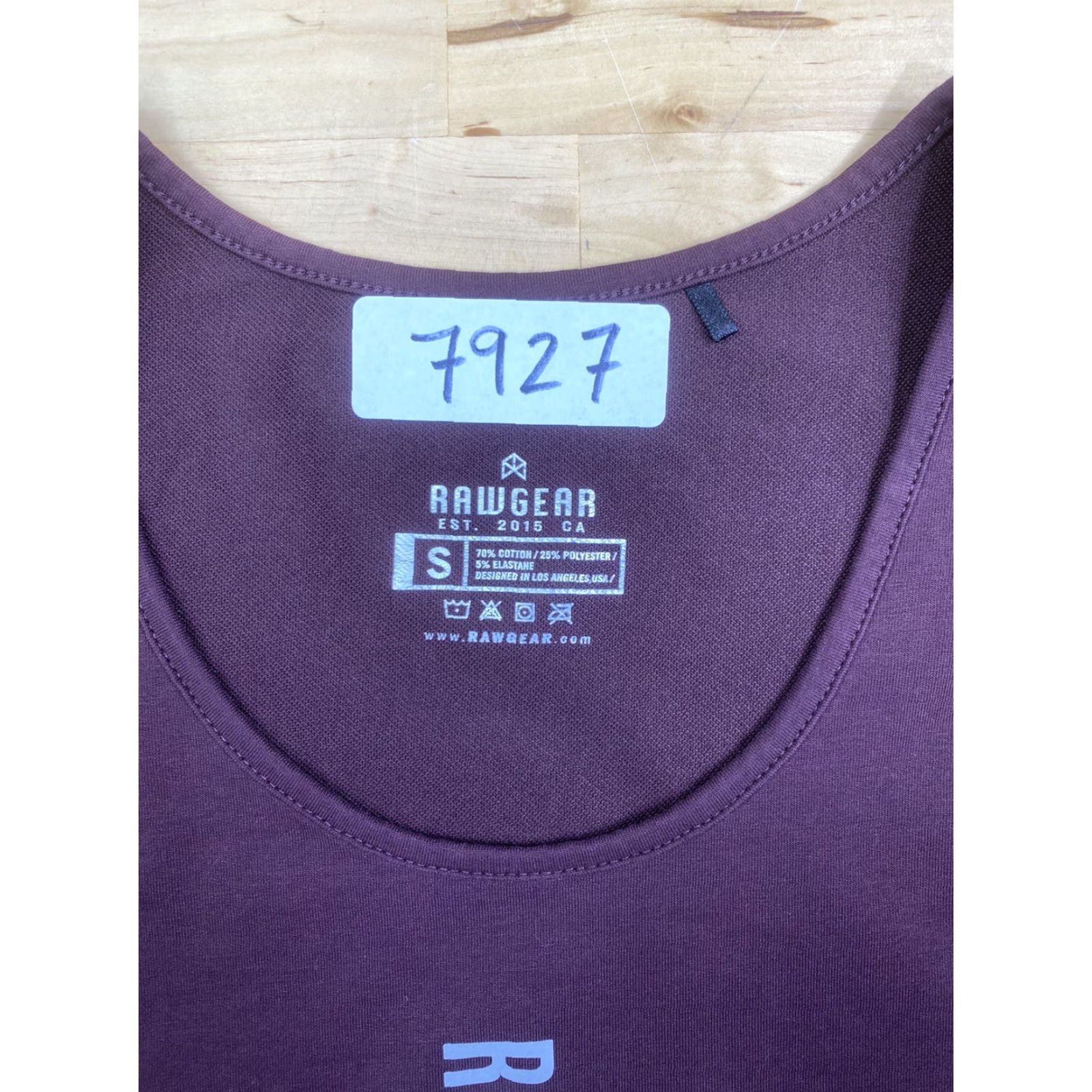 Vintage RAWGEAR Tank Top Mens S Red Pullover Sleeveless Activewear Logo Bodybuilding Athletic Shirt Size US S / EU 44-46 / 1 - 3 Thumbnail