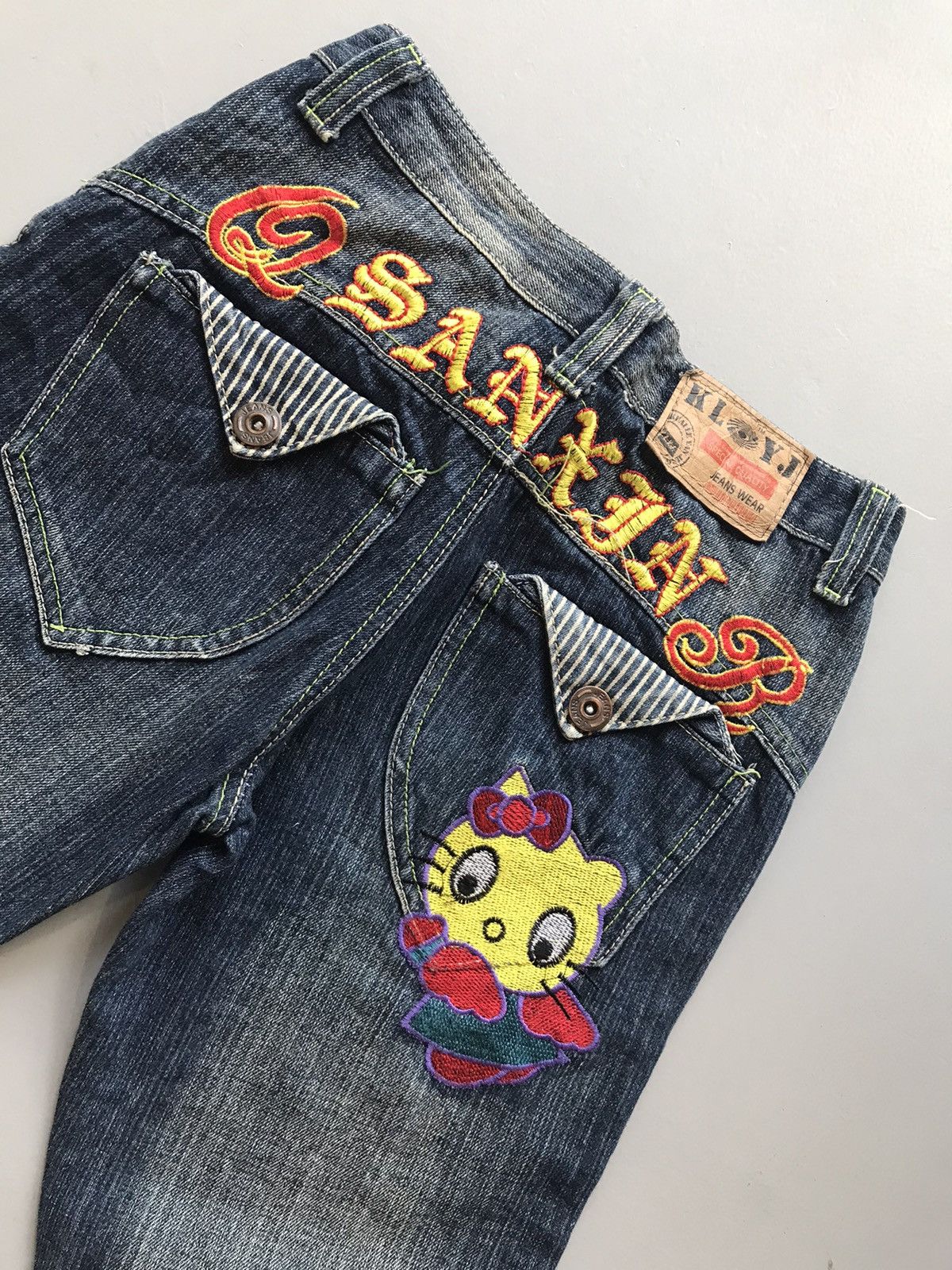 Designer Vintage hiphop denim Size 26" / US 2 / IT 38 - 9 Thumbnail