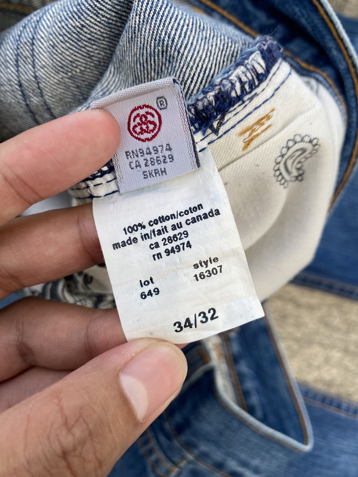 Stussy Vintage Stussy Jeans Pants Rare WORKGEAR Size US 34 / EU 50 - 10 Thumbnail