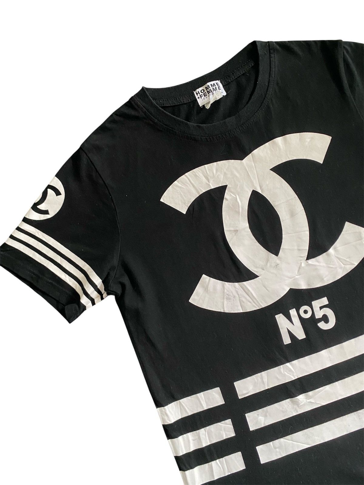 Homme + Femme La Homme Femme Los Angeles x No.5 Coco Chanel Tee Size US S / EU 44-46 / 1 - 2 Thumbnail