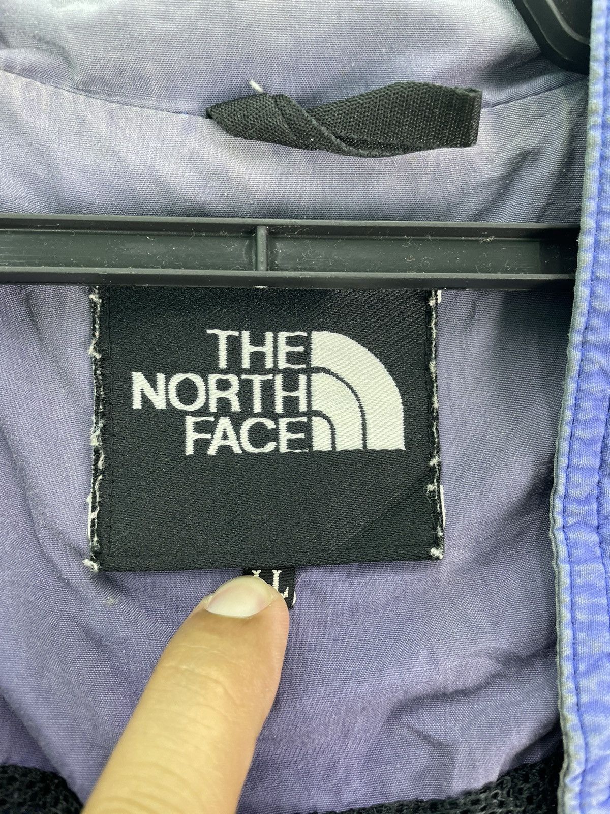 The North Face × Vintage Vtg The North Face stow pocket big logo spell out jacket Size US XL / EU 56 / 4 - 8 Thumbnail