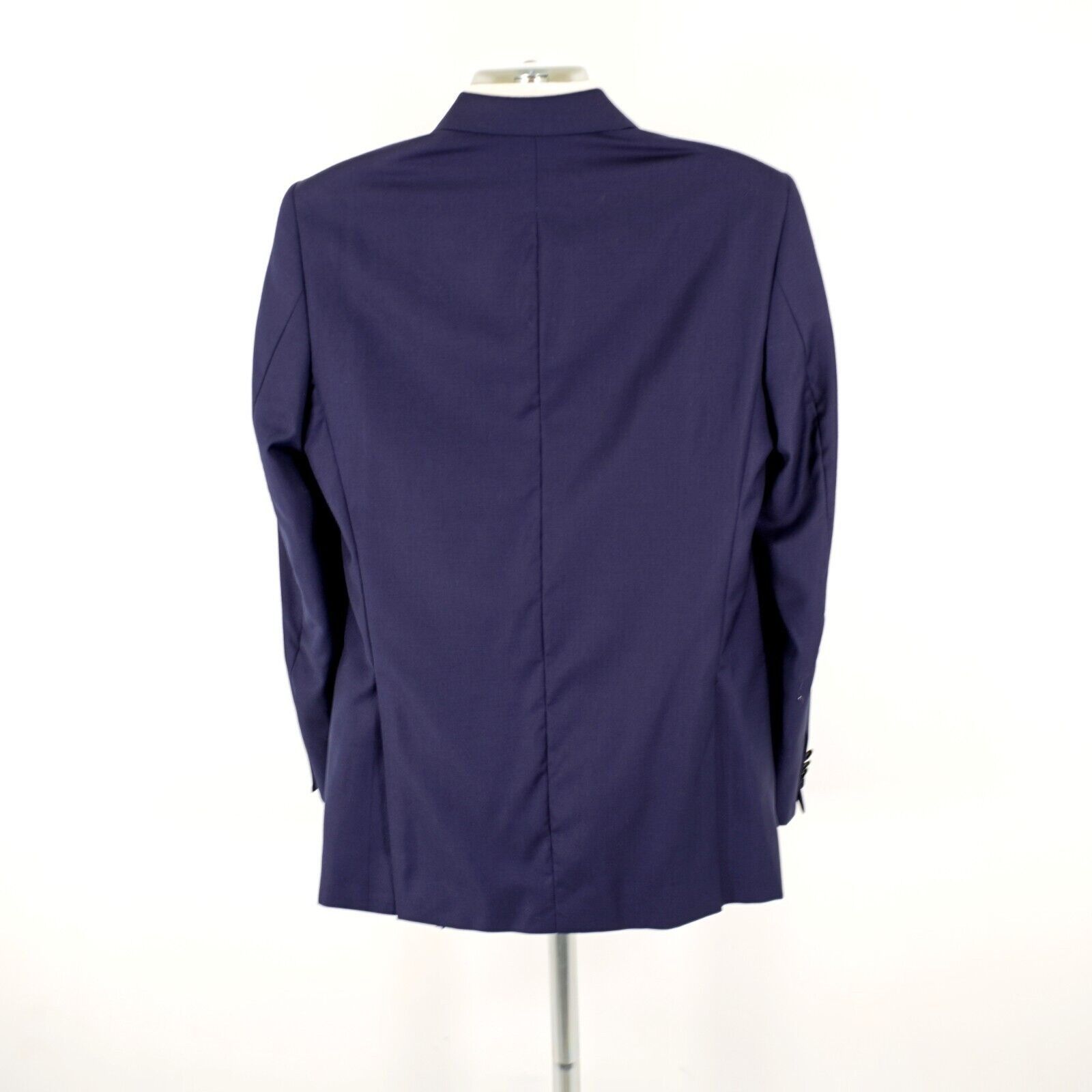 Jos. A. Bank Jos A Bank Traveler's Tailored Fit Wool 2 Button Blue Blazer Size 40R - 7 Thumbnail