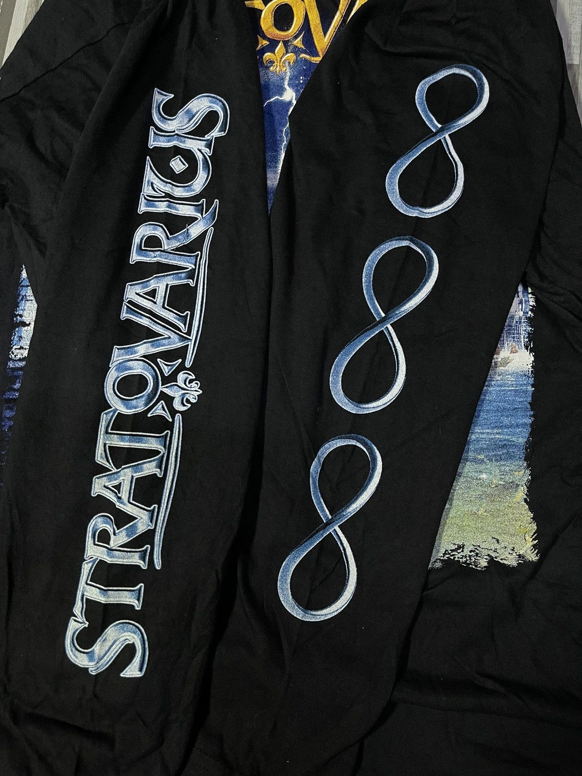 Band Tees × Vintage Vintage Stratovarius Band Long Sleeve Tshirt Size US XL / EU 56 / 4 - 7 Thumbnail