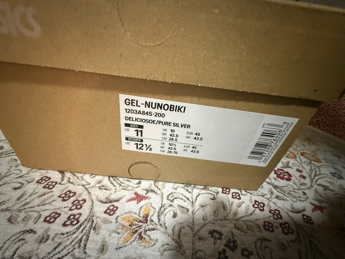 Kith Kith ASICS GEL-NUNOBIKI™ DELICIOSOE / PURE SILVER Size 11 Size US 11 / EU 44 - 9 Thumbnail