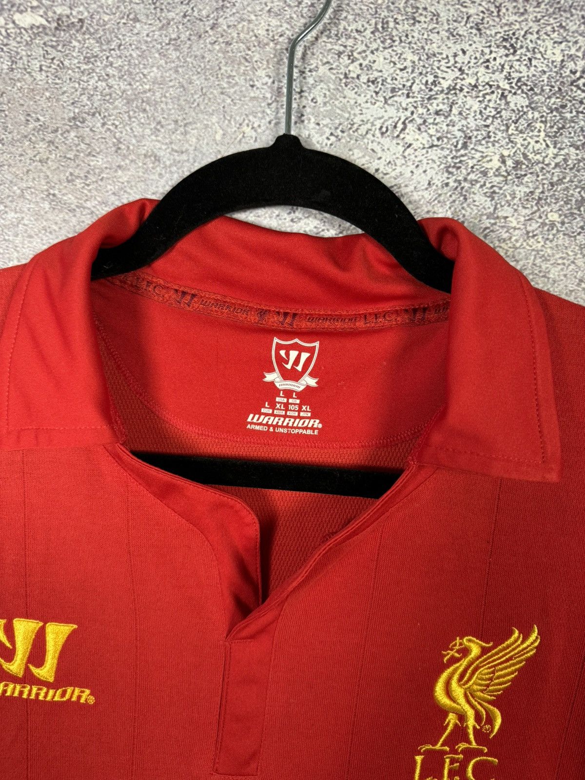 Vintage × Warrior Vintage Liverpool 2012/13 Warrior Soccer Jersey Large Size US L / EU 52-54 / 3 - 6 Thumbnail