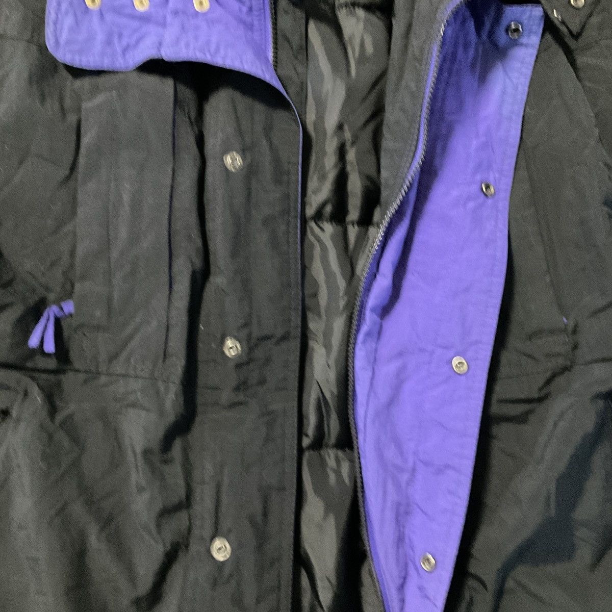Other Vintage 90s SKI GEAR Puffer Black & Purple Retro Ski Parka Size US S / EU 44-46 / 1 - 5 Thumbnail