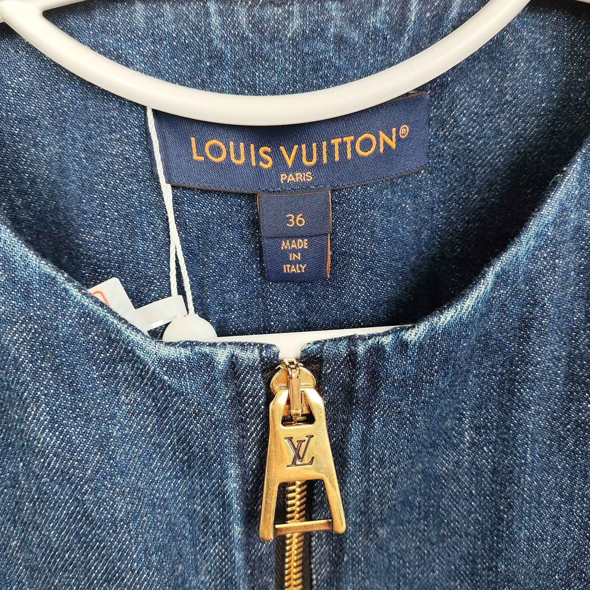 Louis Vuitton Louis Vuitton Denim Mixed Leather Jacket Size US S / EU 44-46 / 1 - 4 Thumbnail