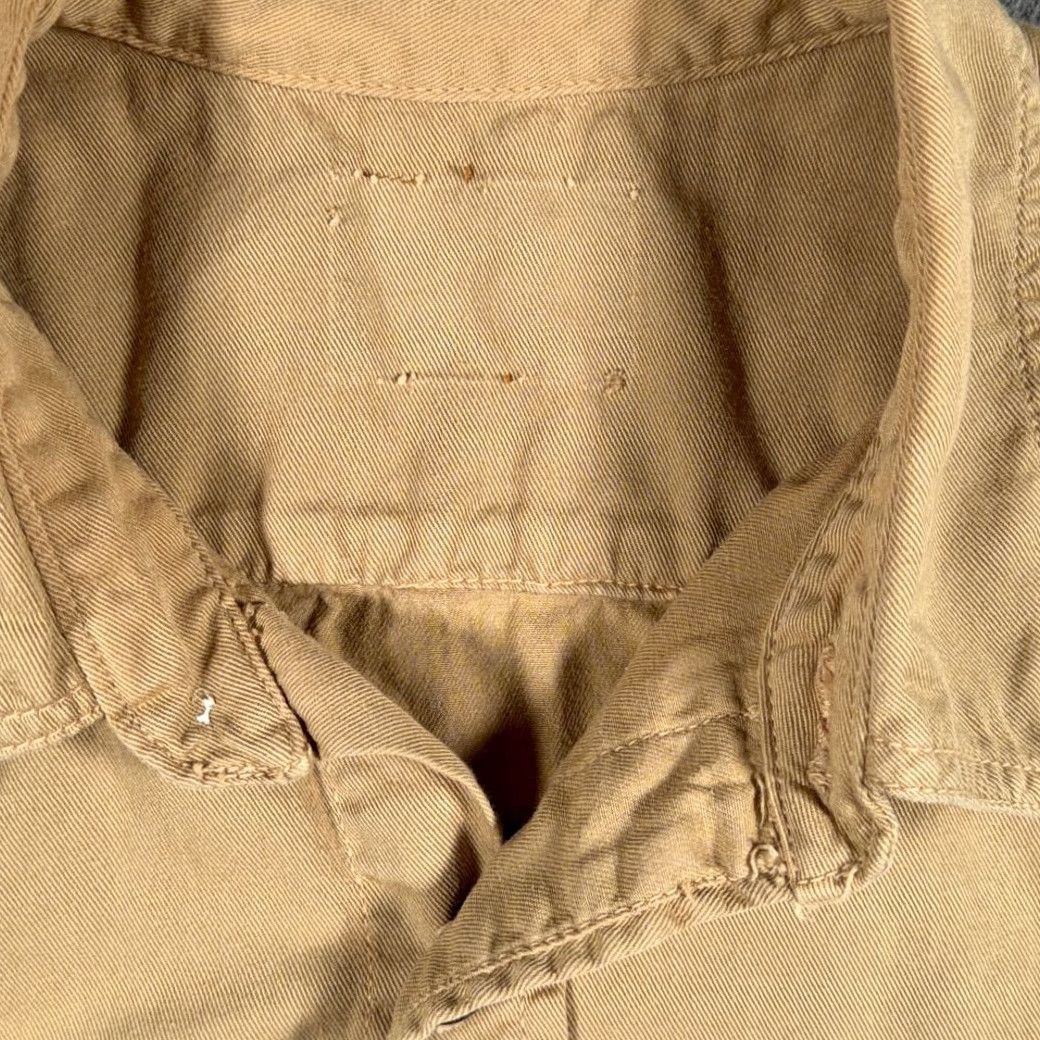 Vintage VINTAGE Green Box Safari Shirt Adult XL Brown Cotton 80s Military Outdoor USA Long Sleeve Button-Up Pocketed Size US L / EU 52-54 / 3 - 6 Thumbnail