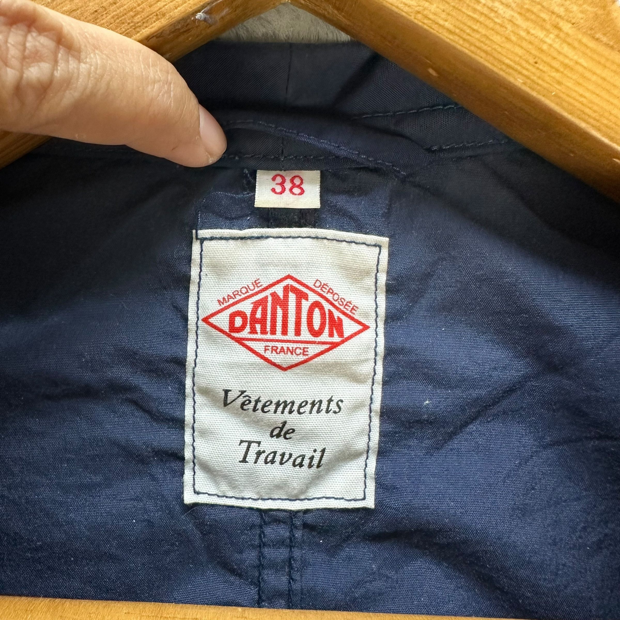 Danton DANTON France Made in Japan Light Jacket in Blue #A45-1044 Size US S / EU 44-46 / 1 - 7 Thumbnail