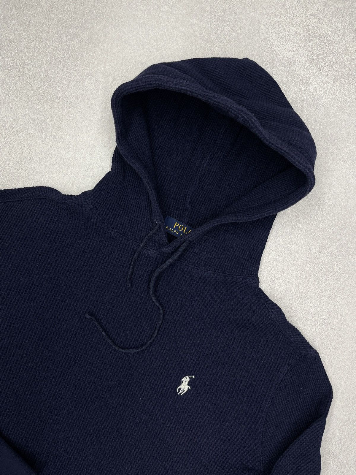 Polo Ralph Lauren Mens Polo Ralph Lauren Hoodie Navy Y2K Rugby Size S Size US S / EU 44-46 / 1 - 4 Thumbnail