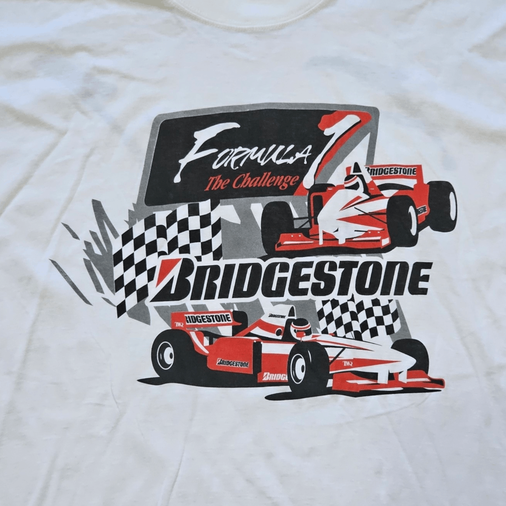 Formula 1 × Vintage Formula 1 Bridgestone 90's Tee Size US L / EU 52-54 / 3 - 2 Thumbnail
