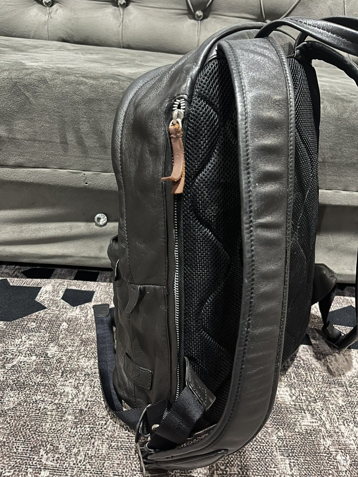 Japanese Brand Authentic Brand P.i.d Leather Backpack Size ONE SIZE - 8 Thumbnail