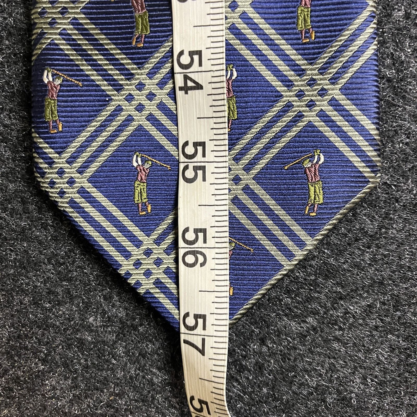 Tommy Bahama Tommy Bahama Silk Tie Lot 3 Golf Print Pineapple Periwinkle Size ONE SIZE - 11 Thumbnail