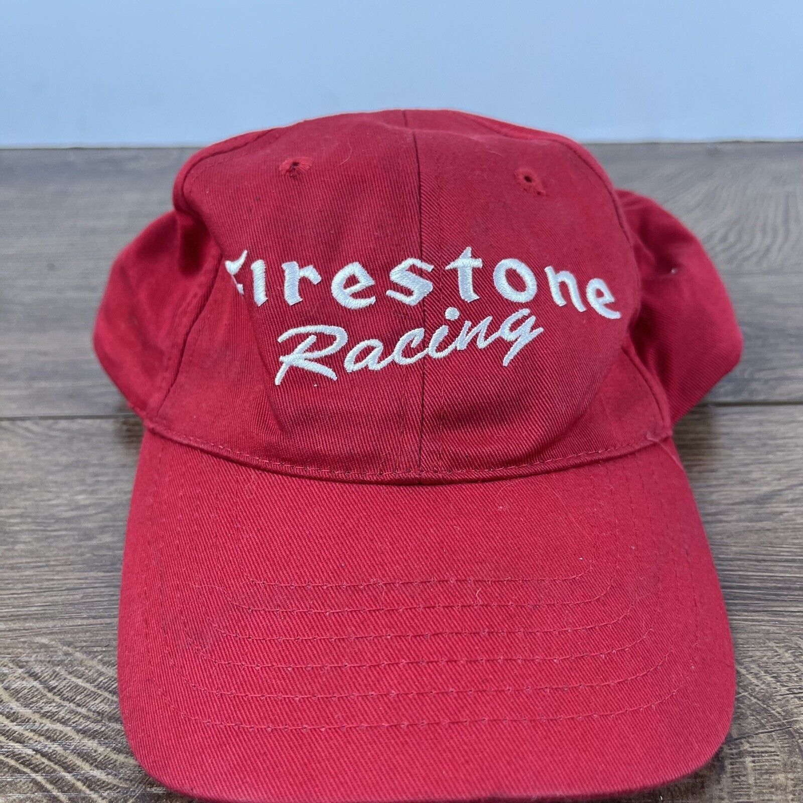 Other Firestone Racing Hat Firestone Hat Red Hat Adjustable Hat Re Size ONE SIZE - 2 Thumbnail