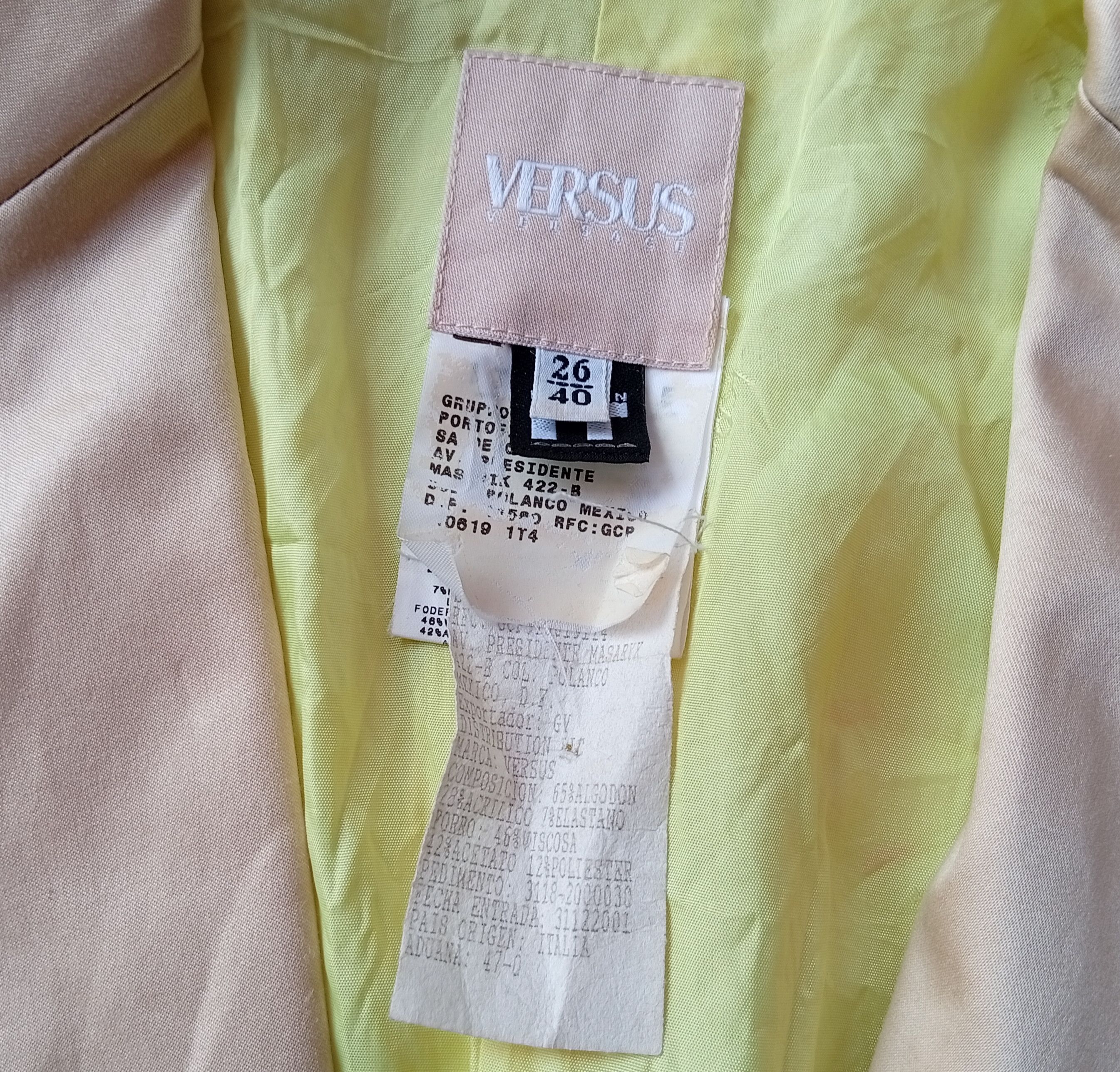 Versace Versace Versus blazer Size S / US 4 / IT 40 - 3 Thumbnail